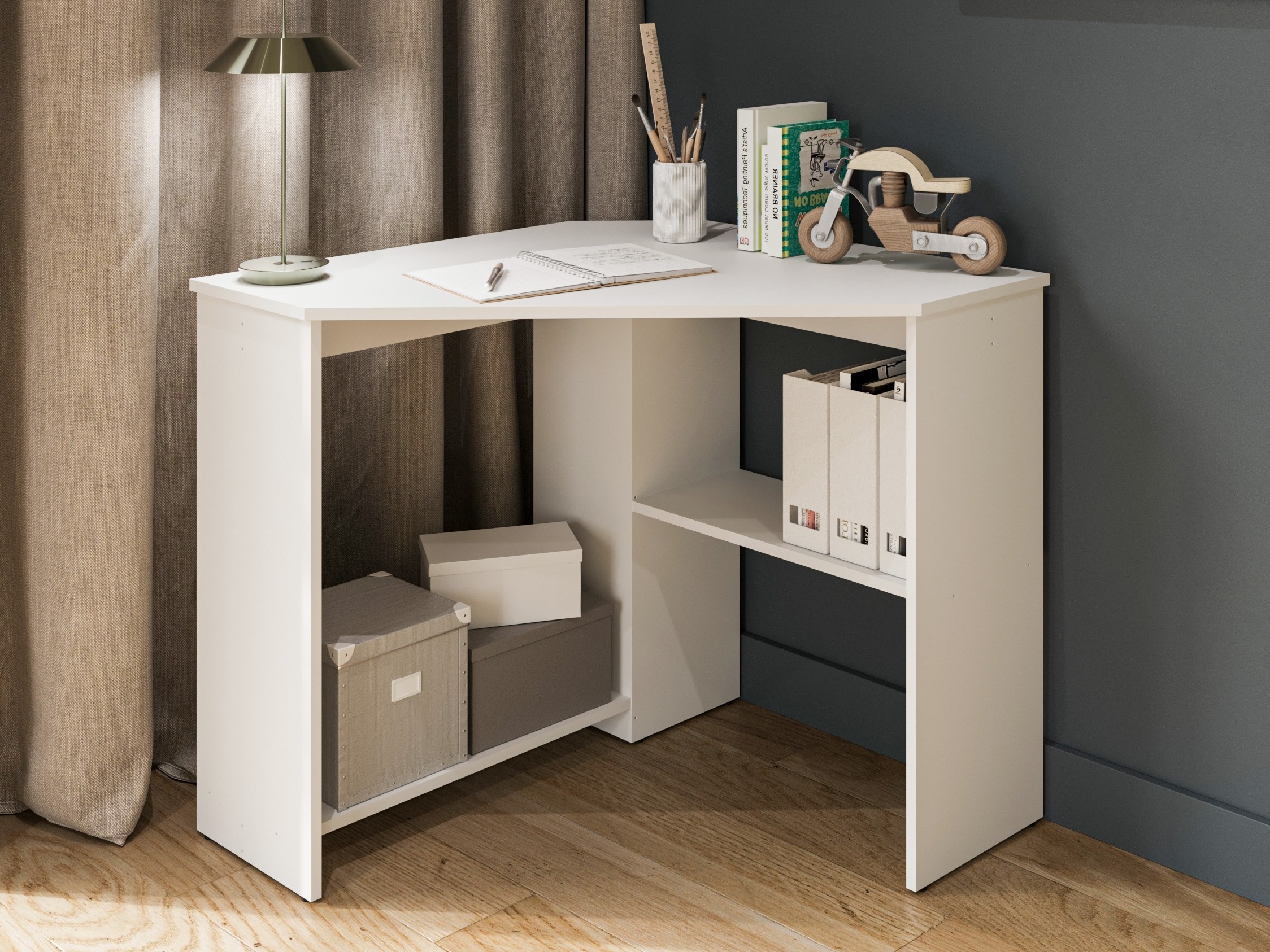 Corner desk Austin 302 (White)