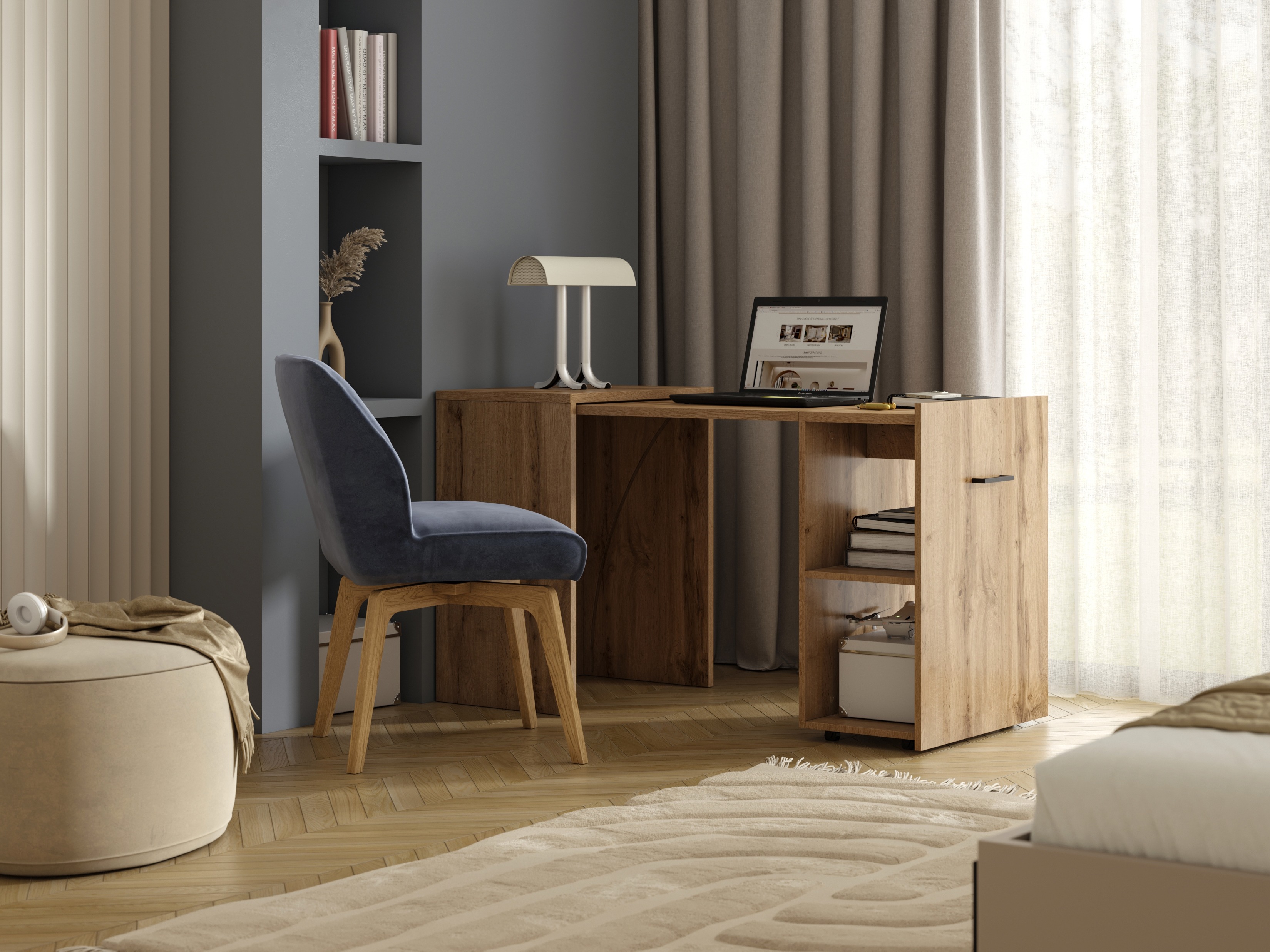 Desk Austin 304 (Wotan Oak)