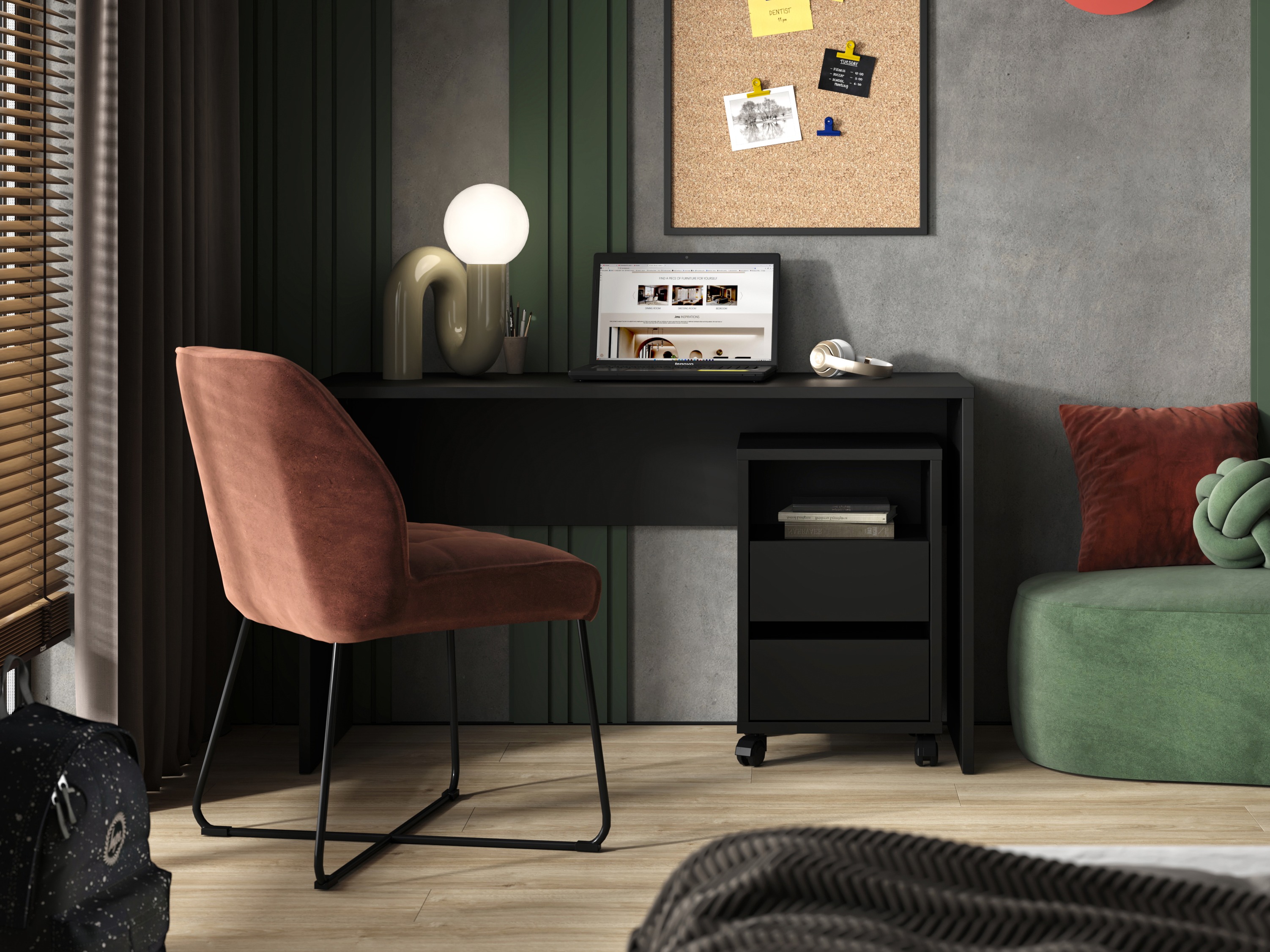 Desk Austin 345 (Black)