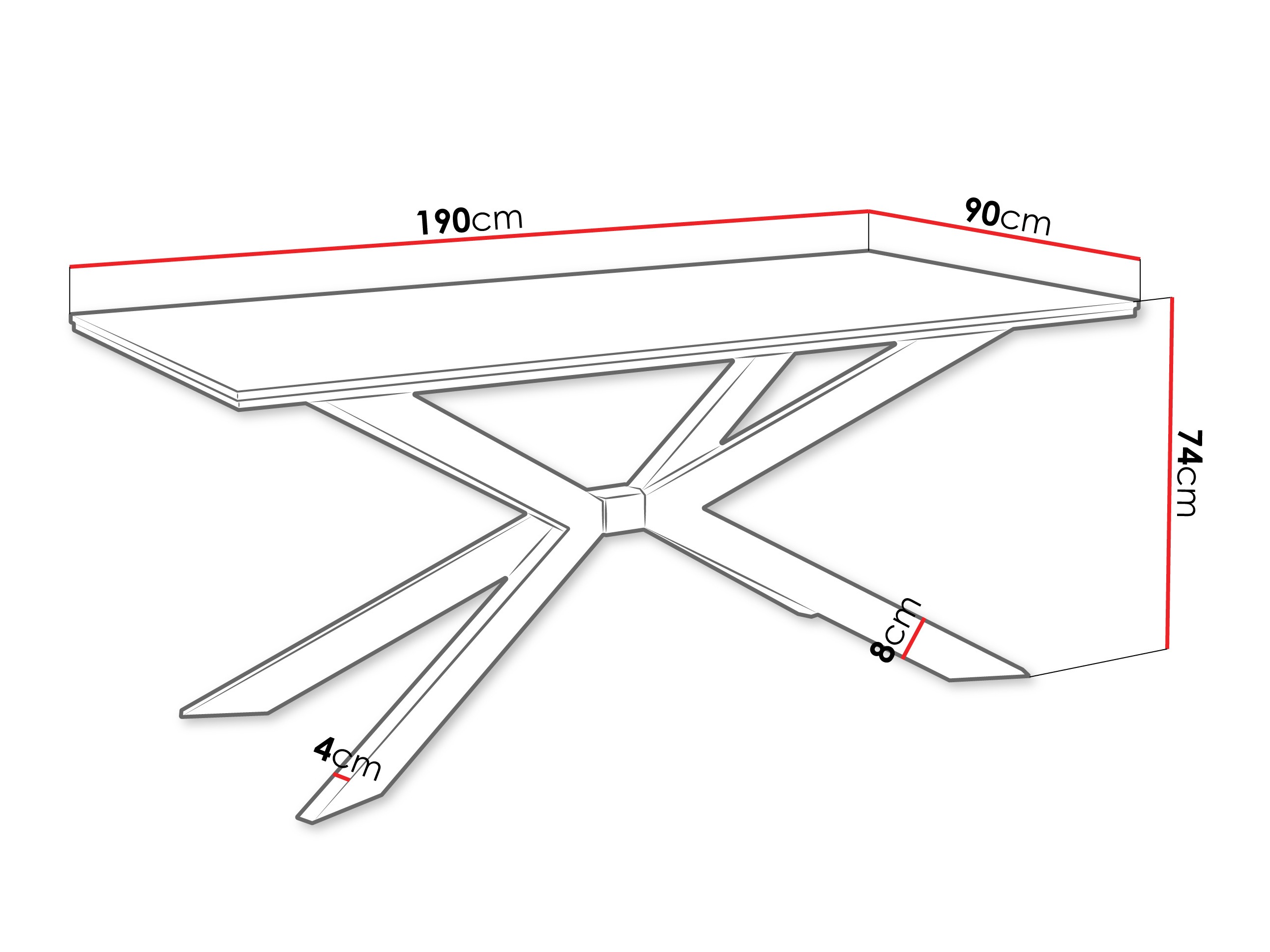 Table Goodyear 135 (Concrete)