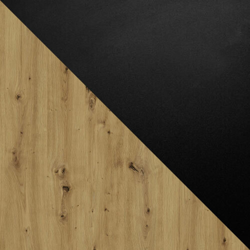 Table Victorville 378 (Artisan oak + Black)