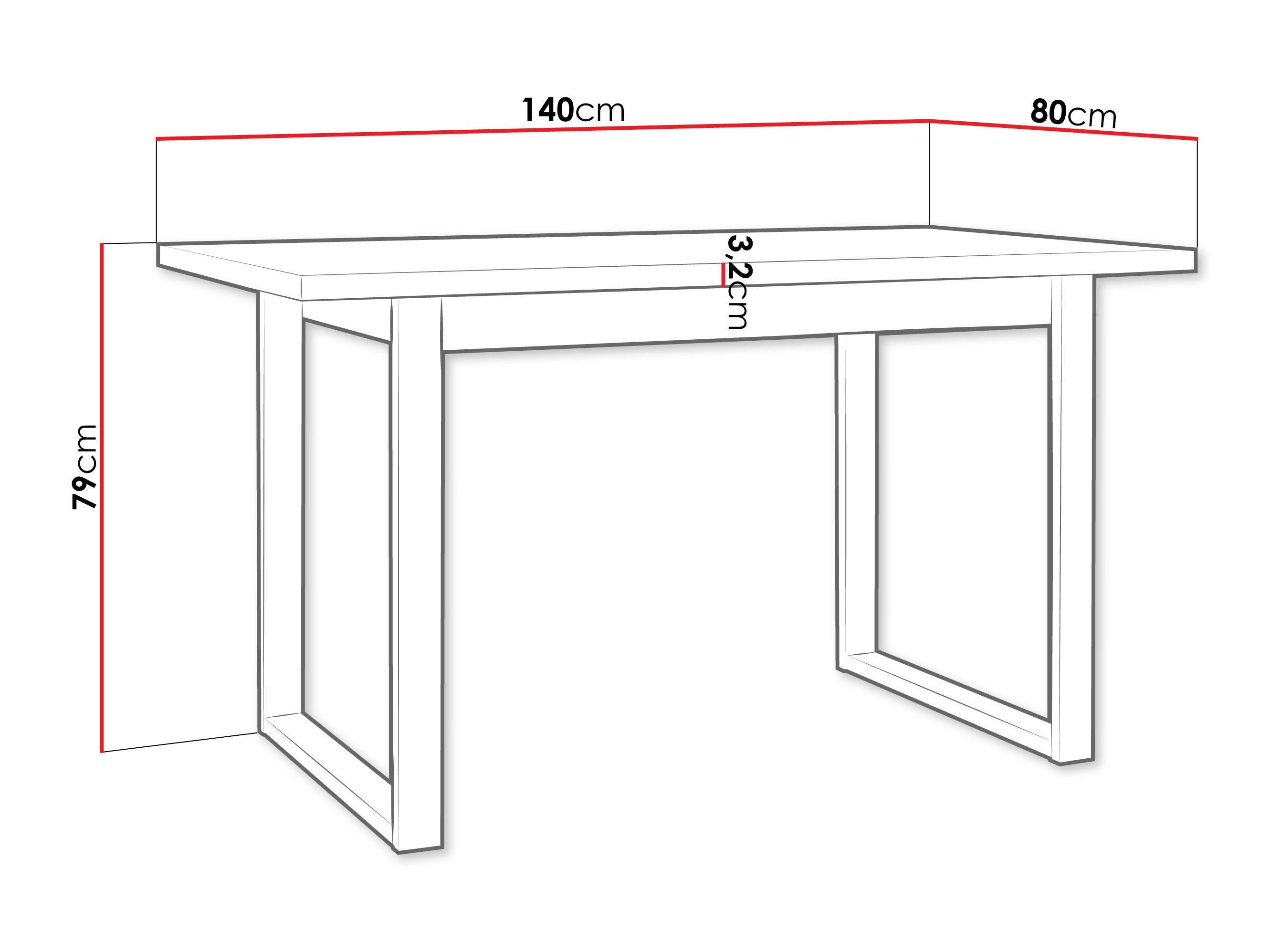 Table Victorville 379 (Wotan Oak + Black)