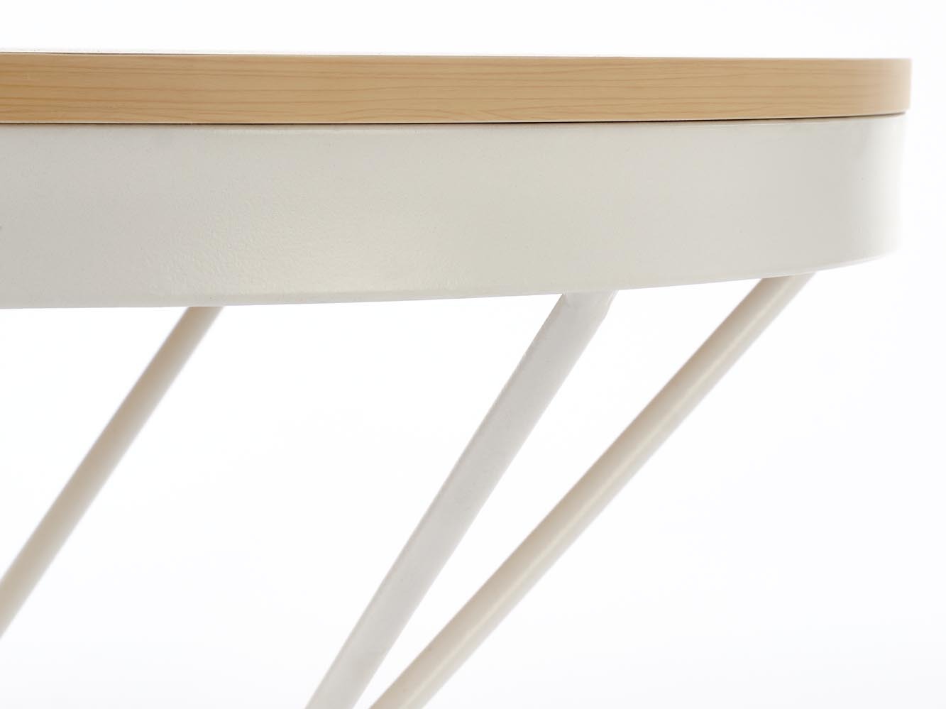 Coffee table Houston 2063 (Light brown + White)