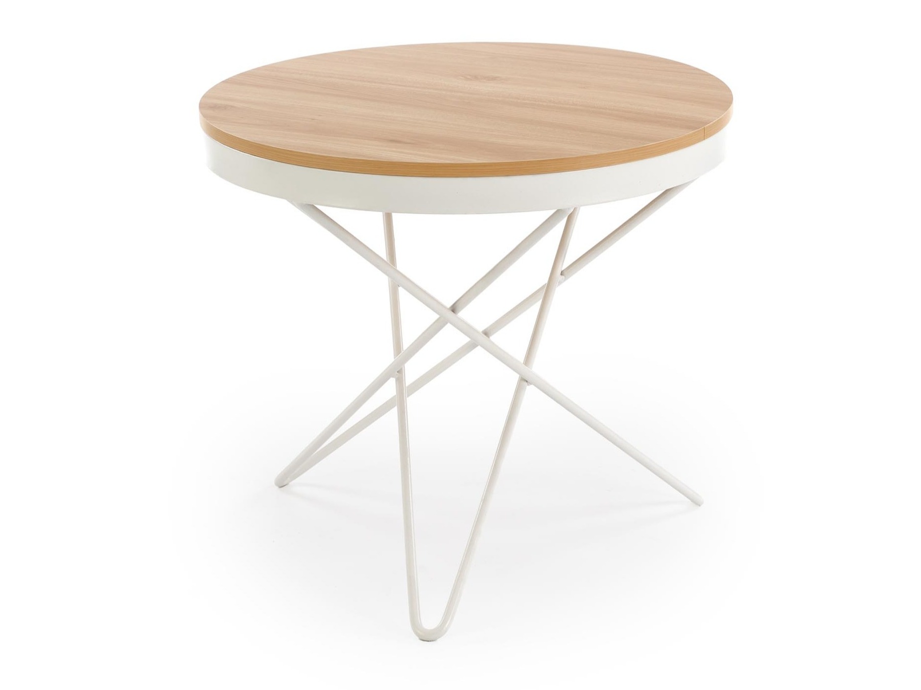 Coffee table Houston 2063 (Light brown + White)