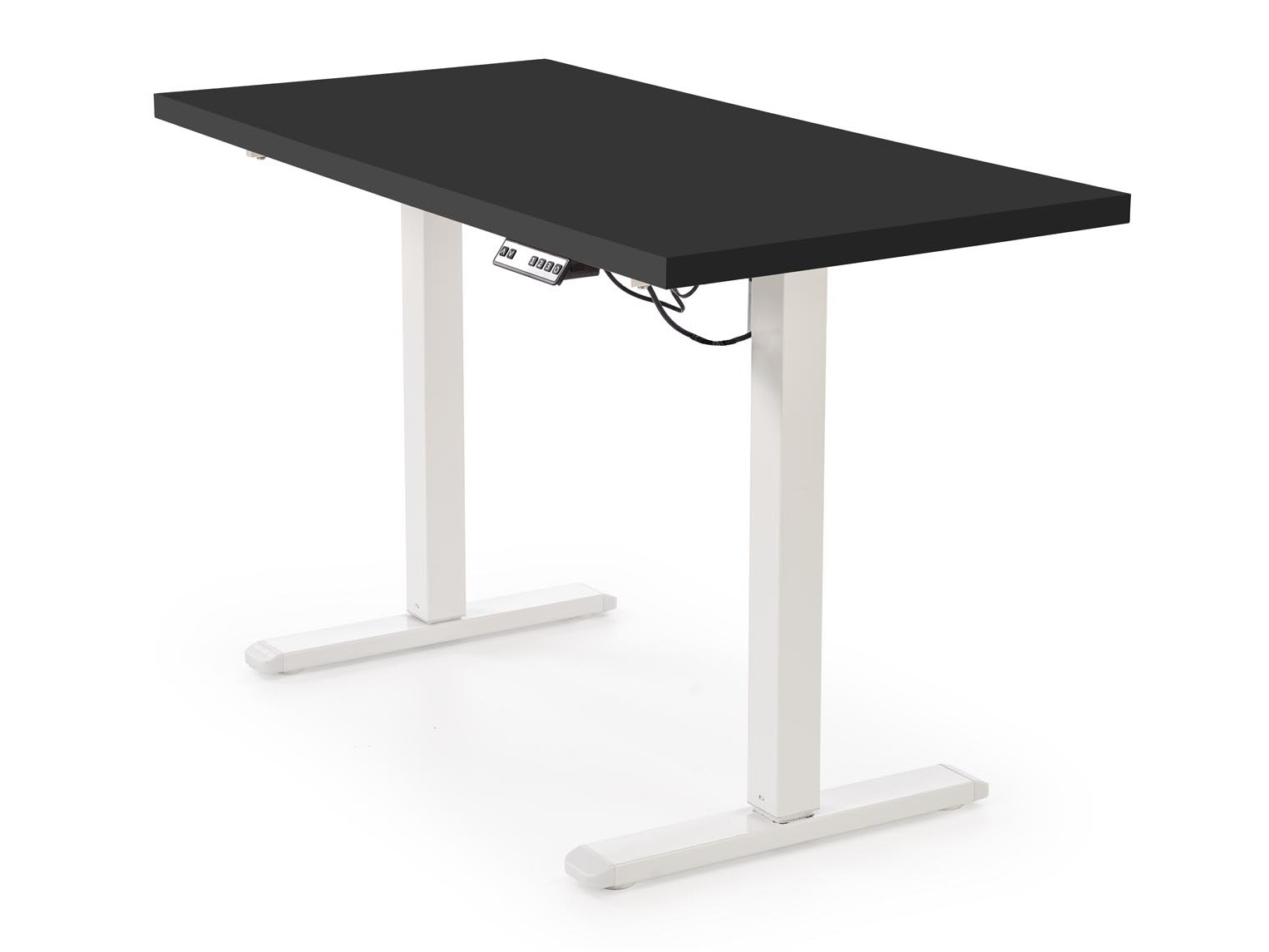 Height-adjustable desk Houston 1942 (Black + White)