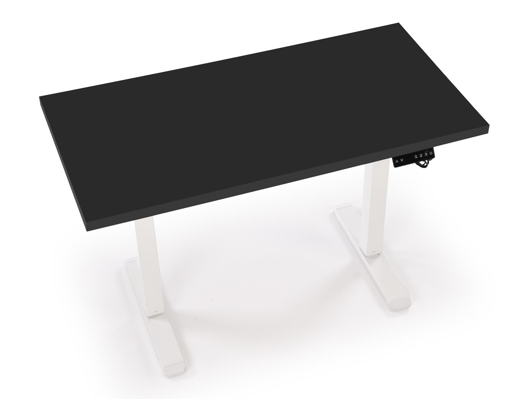 Height-adjustable desk Houston 1942 (Black + White)