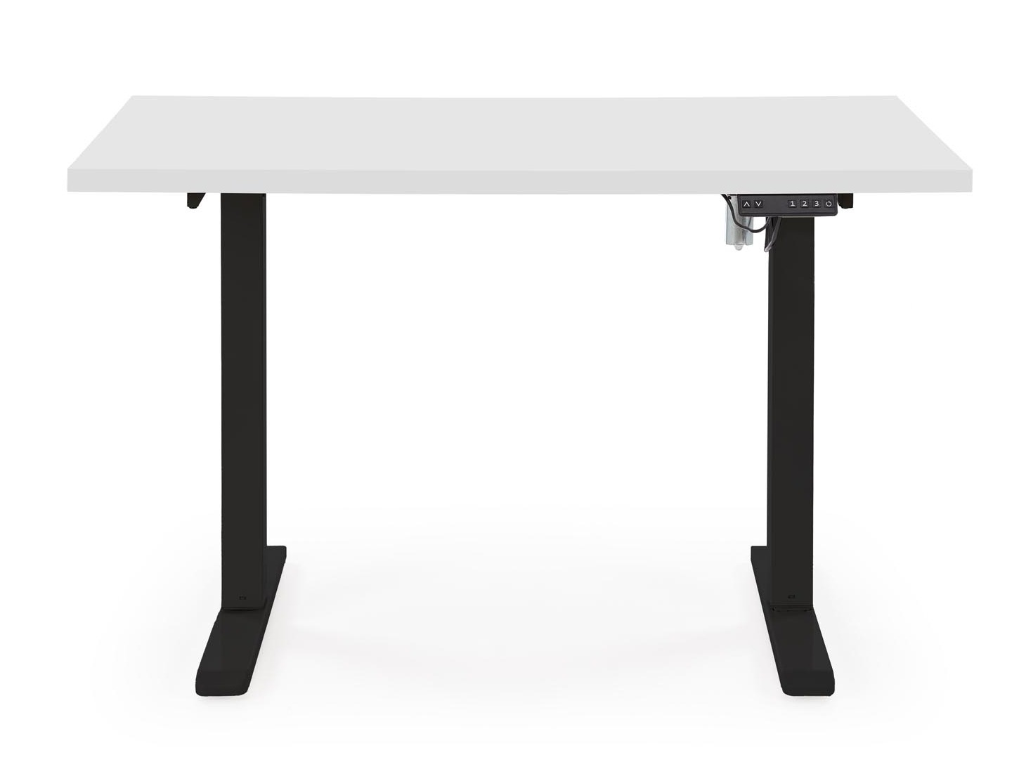 Height-adjustable desk Houston 1942 (White + Black)