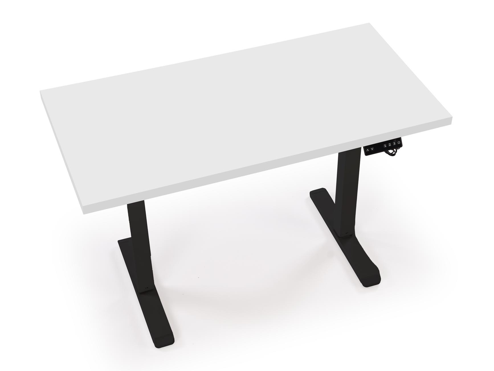 Height-adjustable desk Houston 1942 (White + Black)