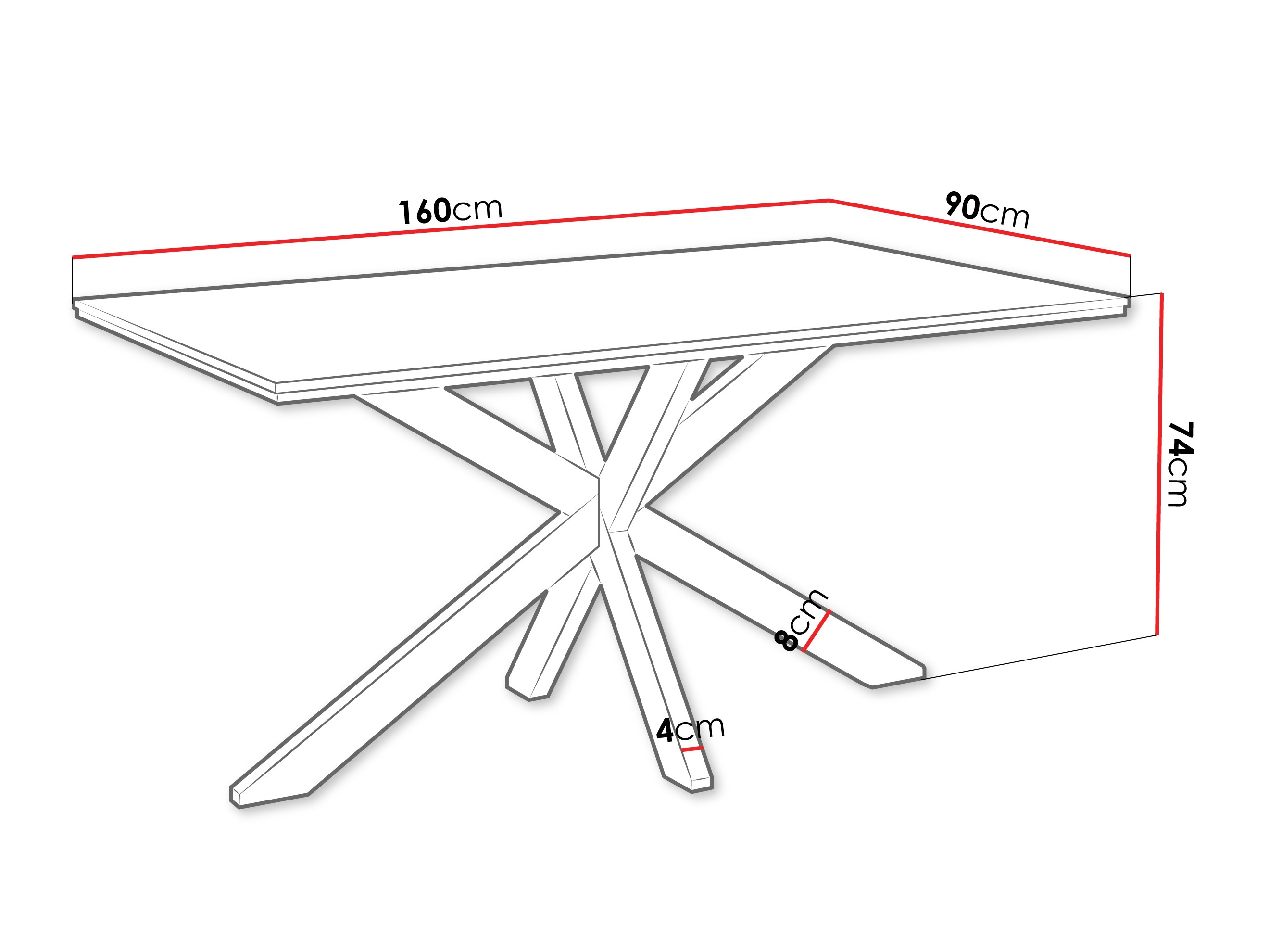 Table Goodyear 136 (Concrete)