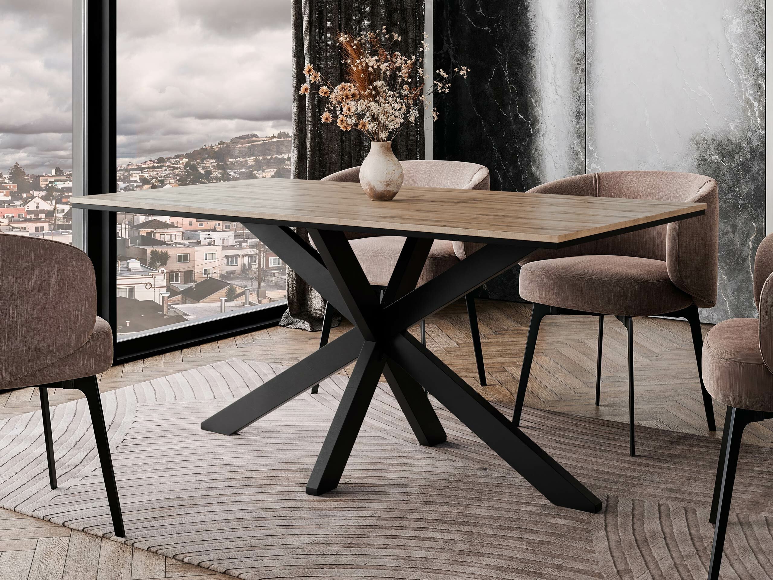 Table Goodyear 136 (Wotan Oak)