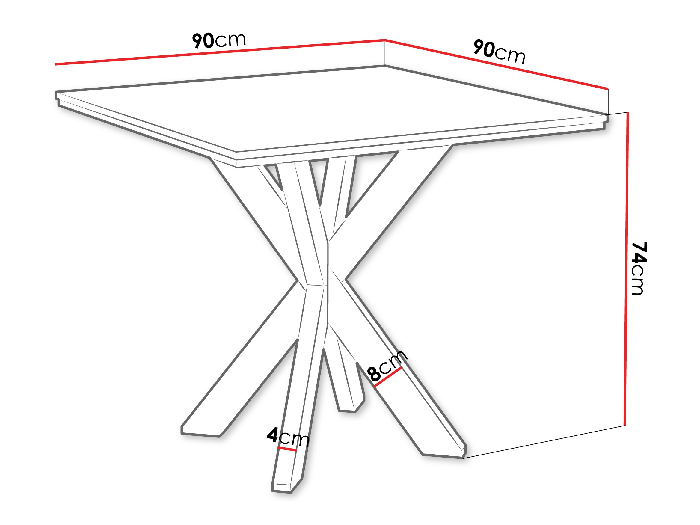 Table Goodyear 137 (Wotan Oak)