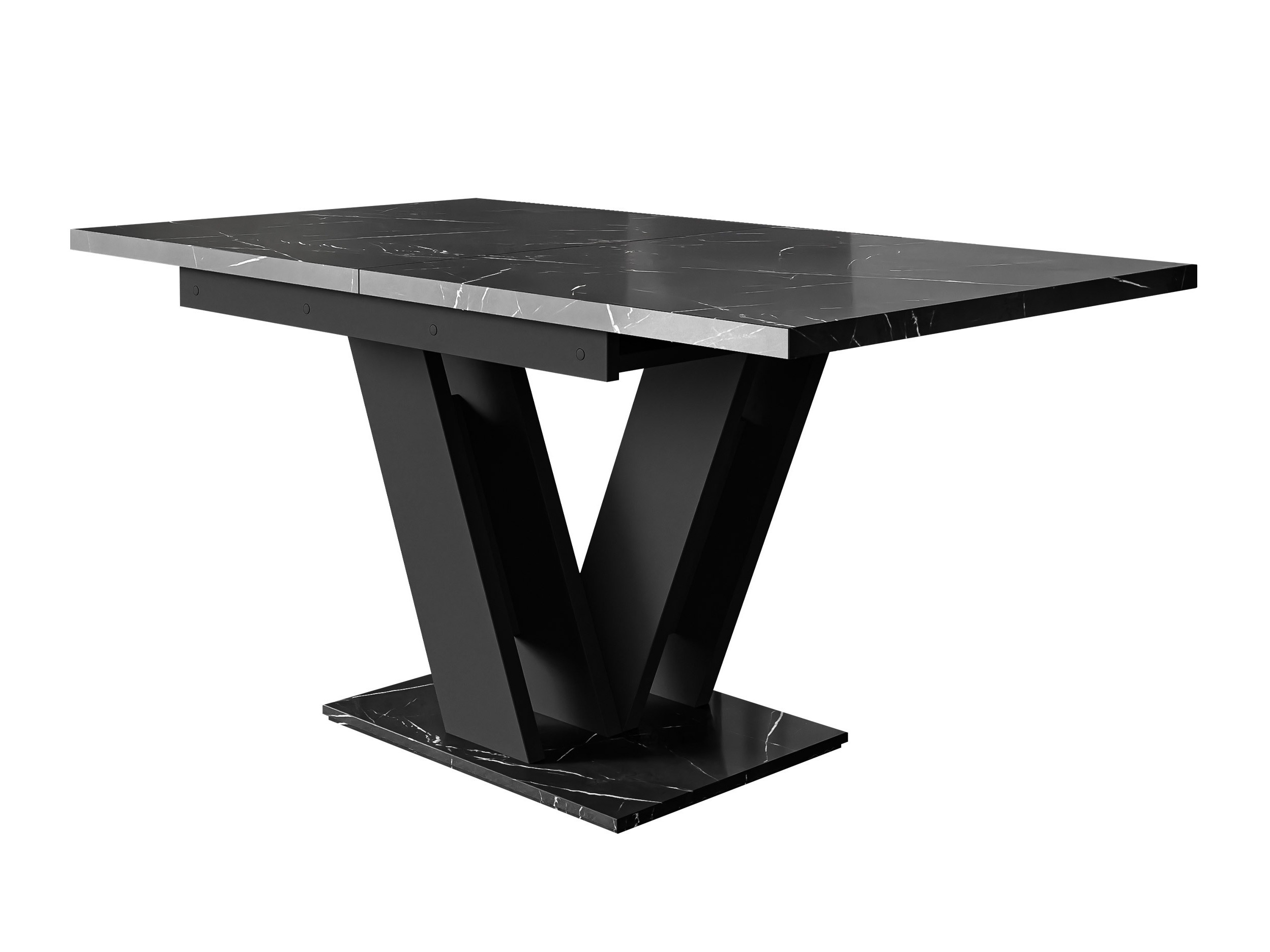 Table Musus (Black marble + Black)