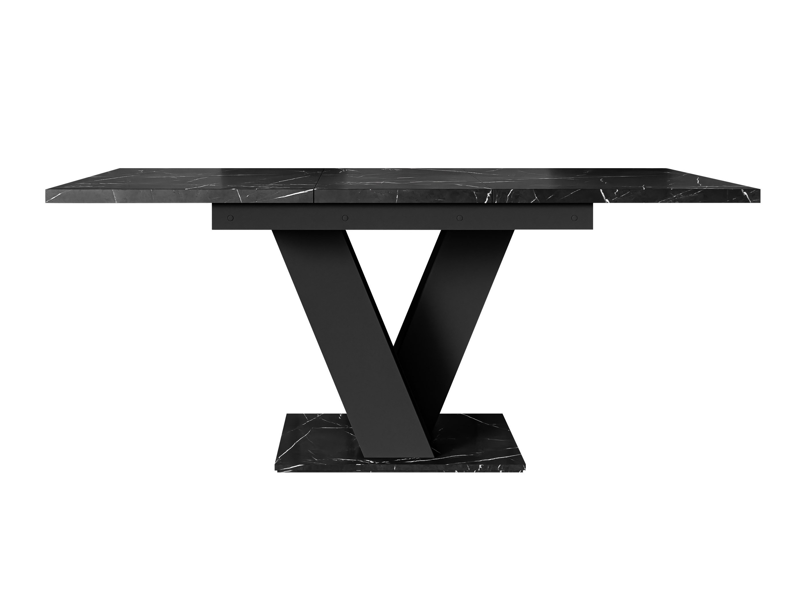 Table Musus (Black marble + Black)