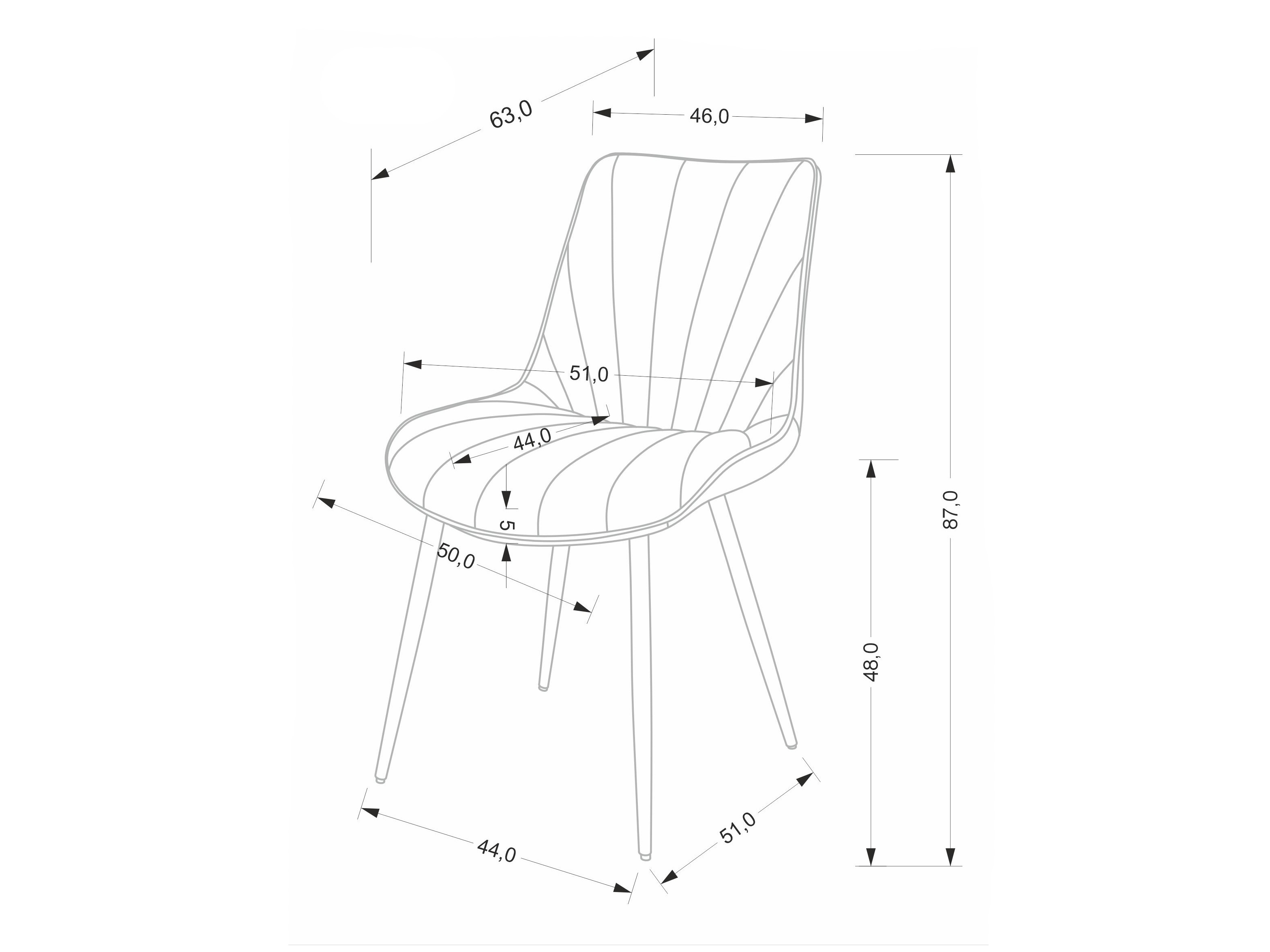 Chair Houston 2071 (Grey)
