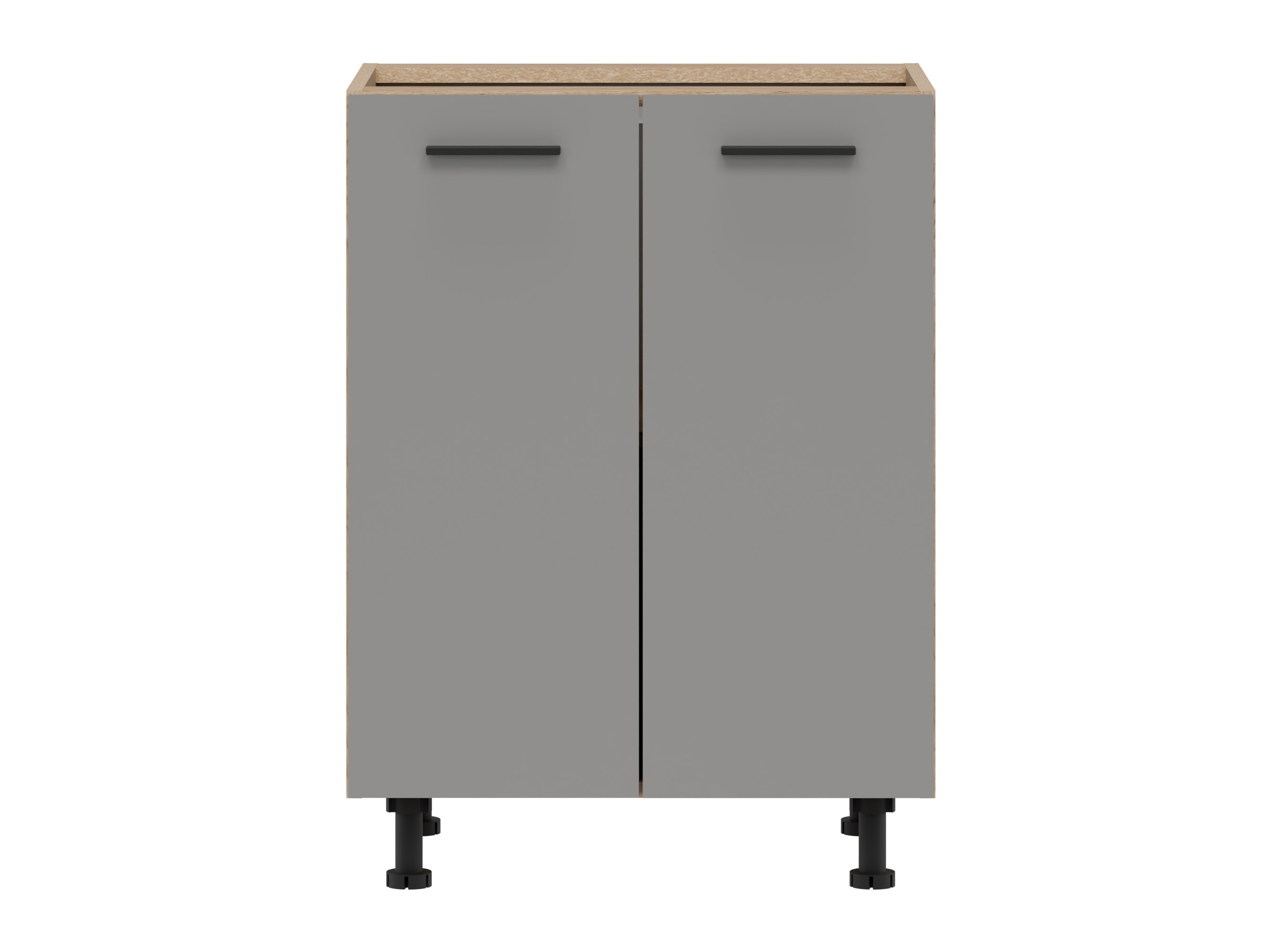 Modular cabinet with doors Ati Grey 105