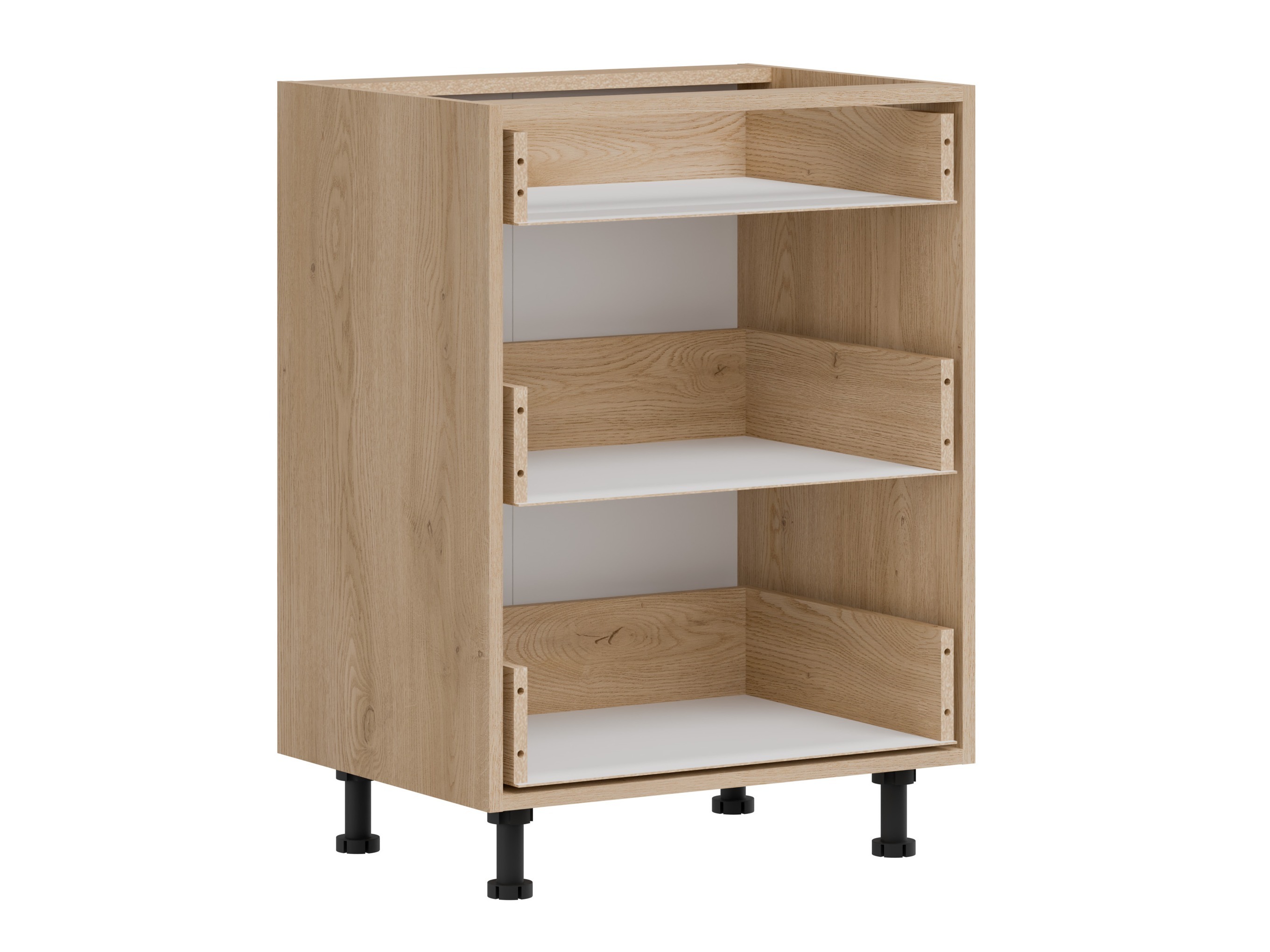 Modular cabinet with drawers Ati Grey 107