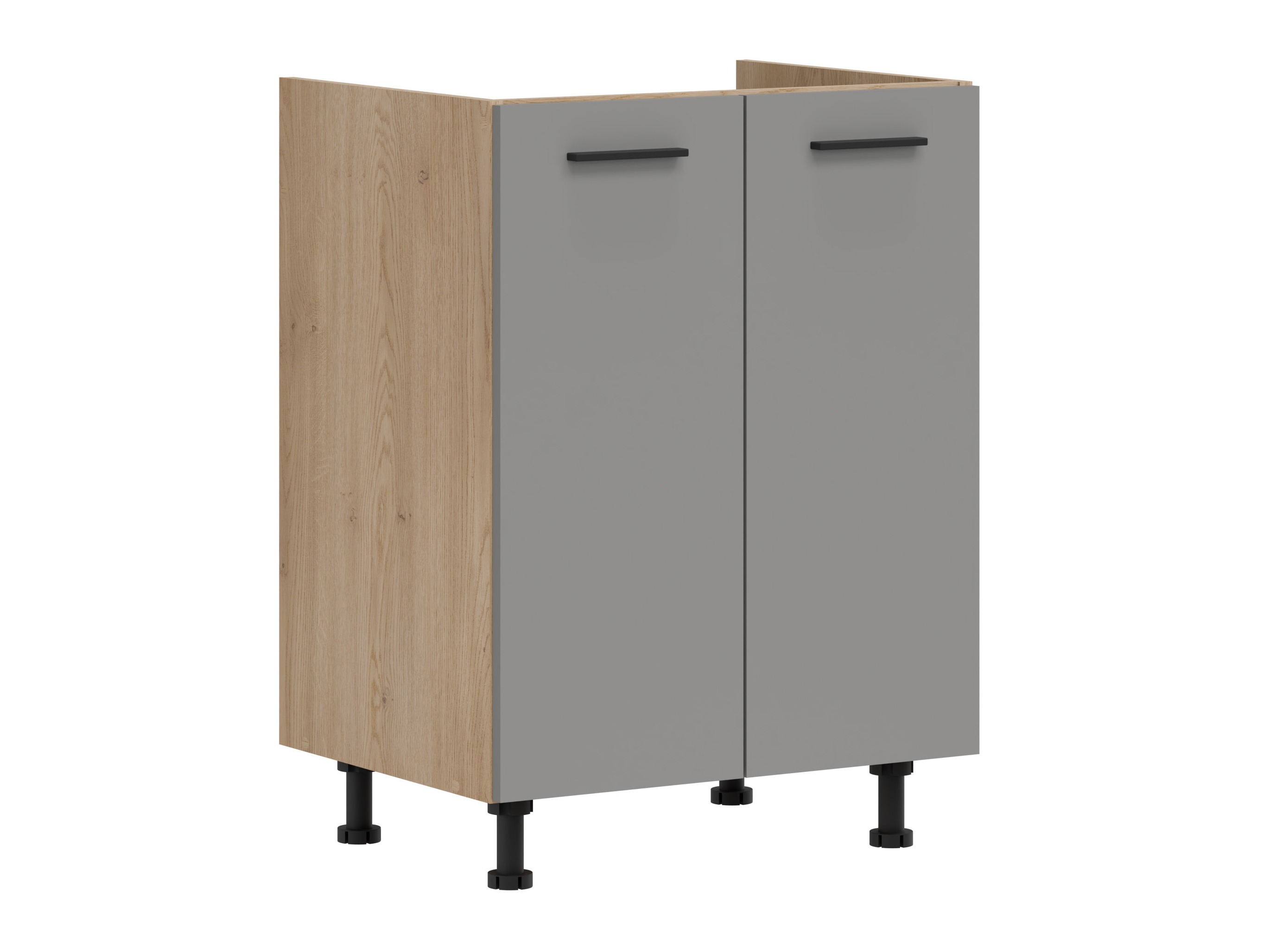 Modular sink cabinet with doors Ati Grey 106