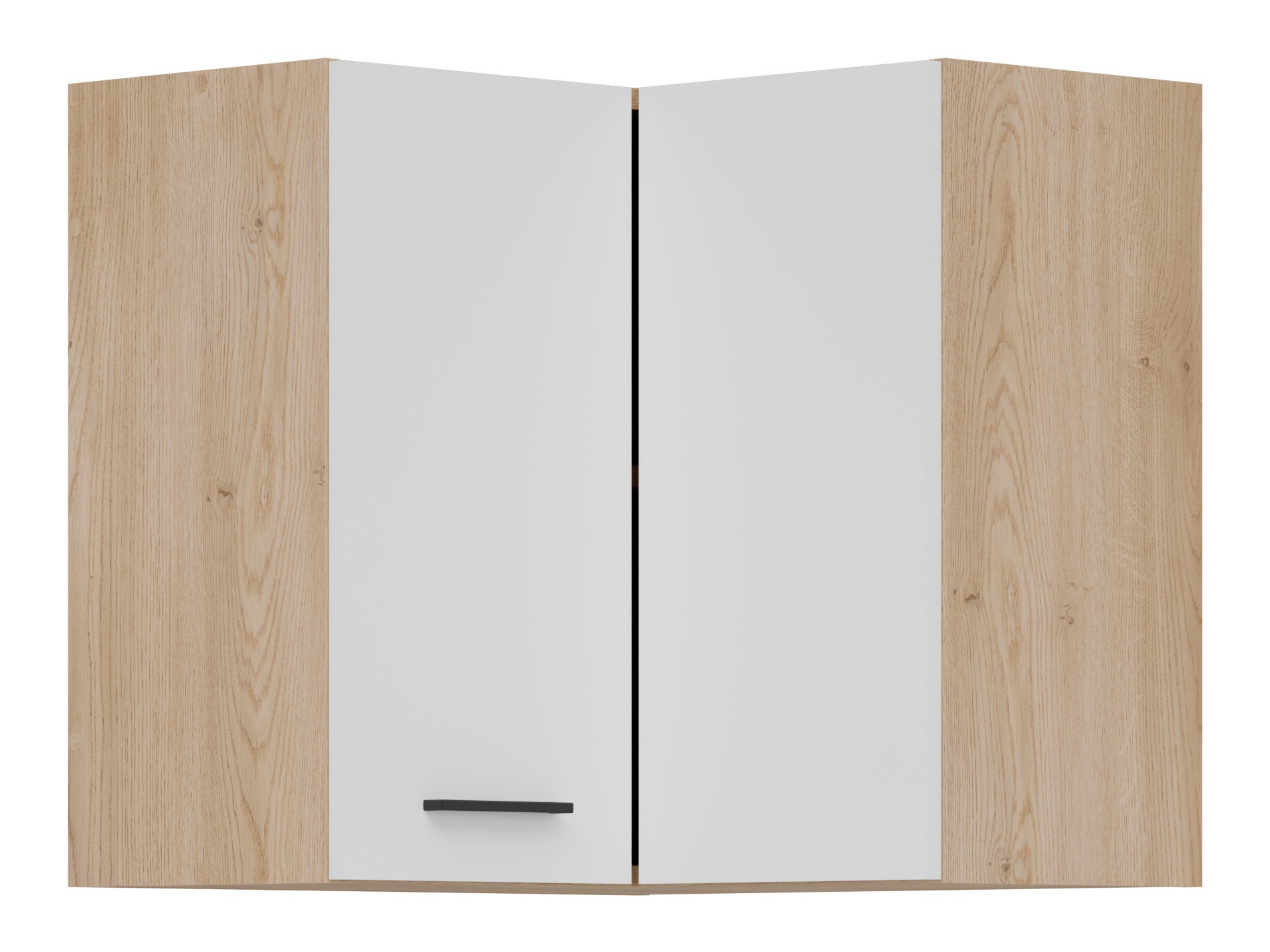 Modular wall-mounted corner cabinet Ati 164