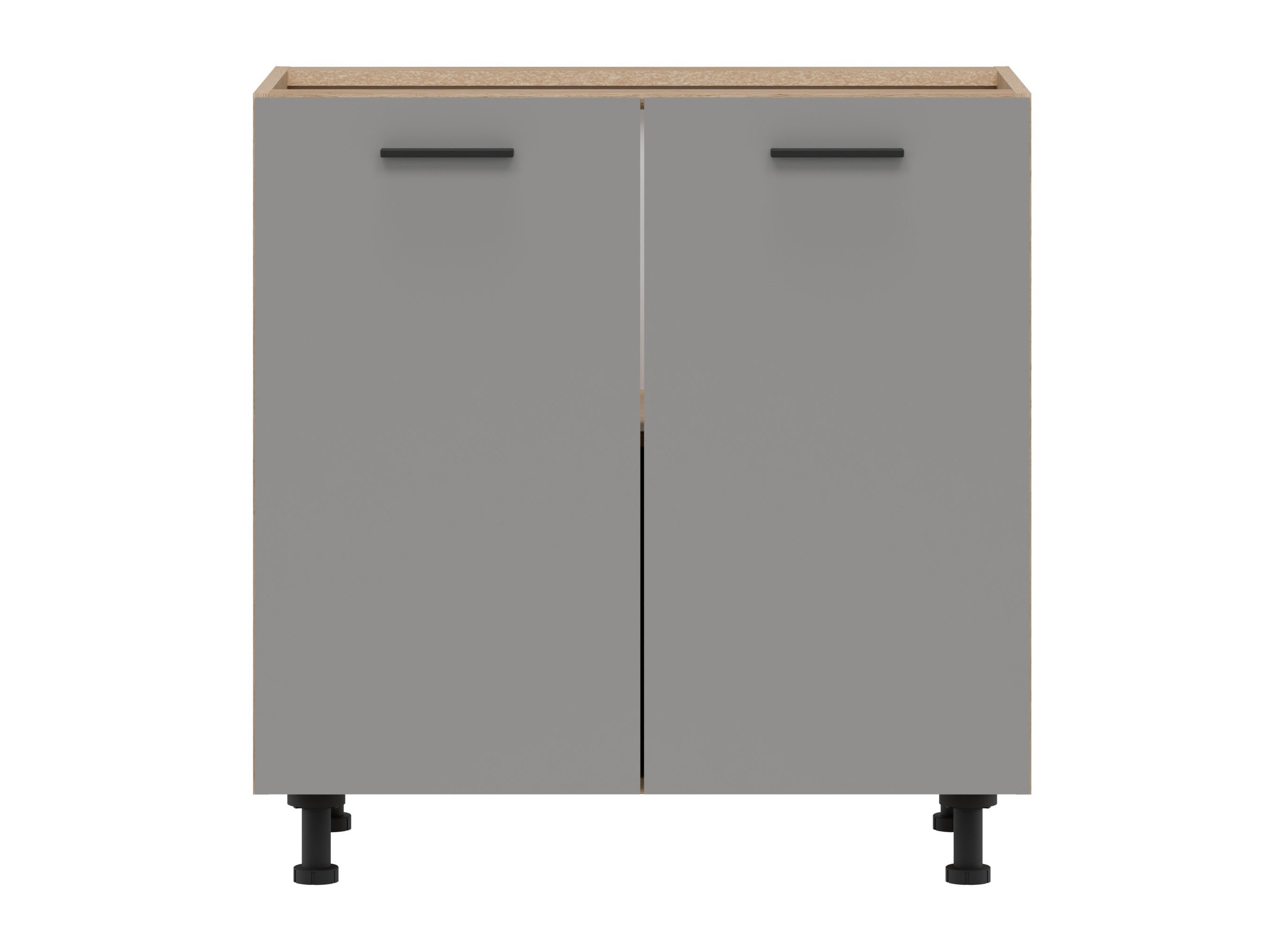 Modular cabinet with doors Ati Grey 109