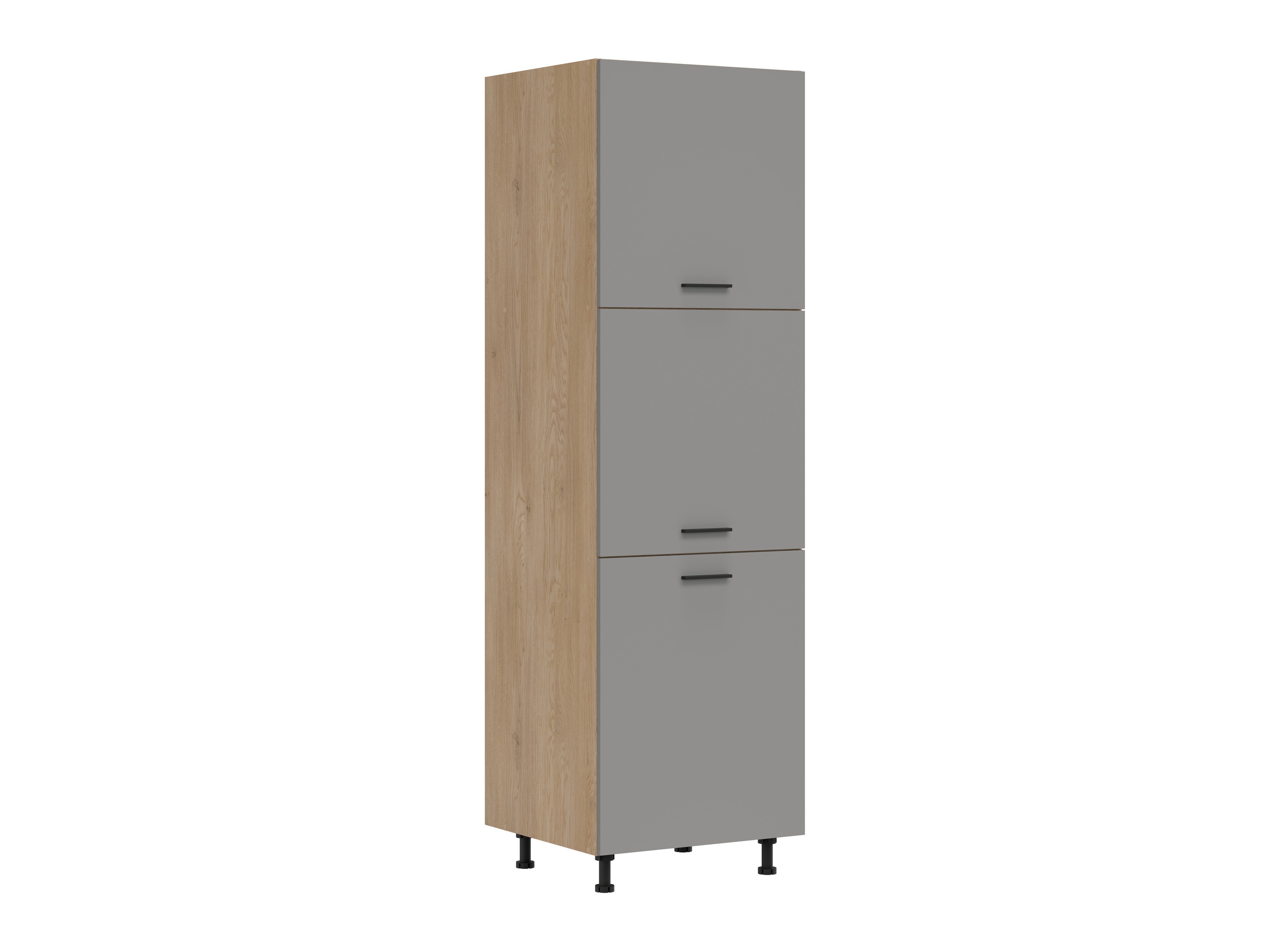 Modular cabinet with doors Ati Grey 114