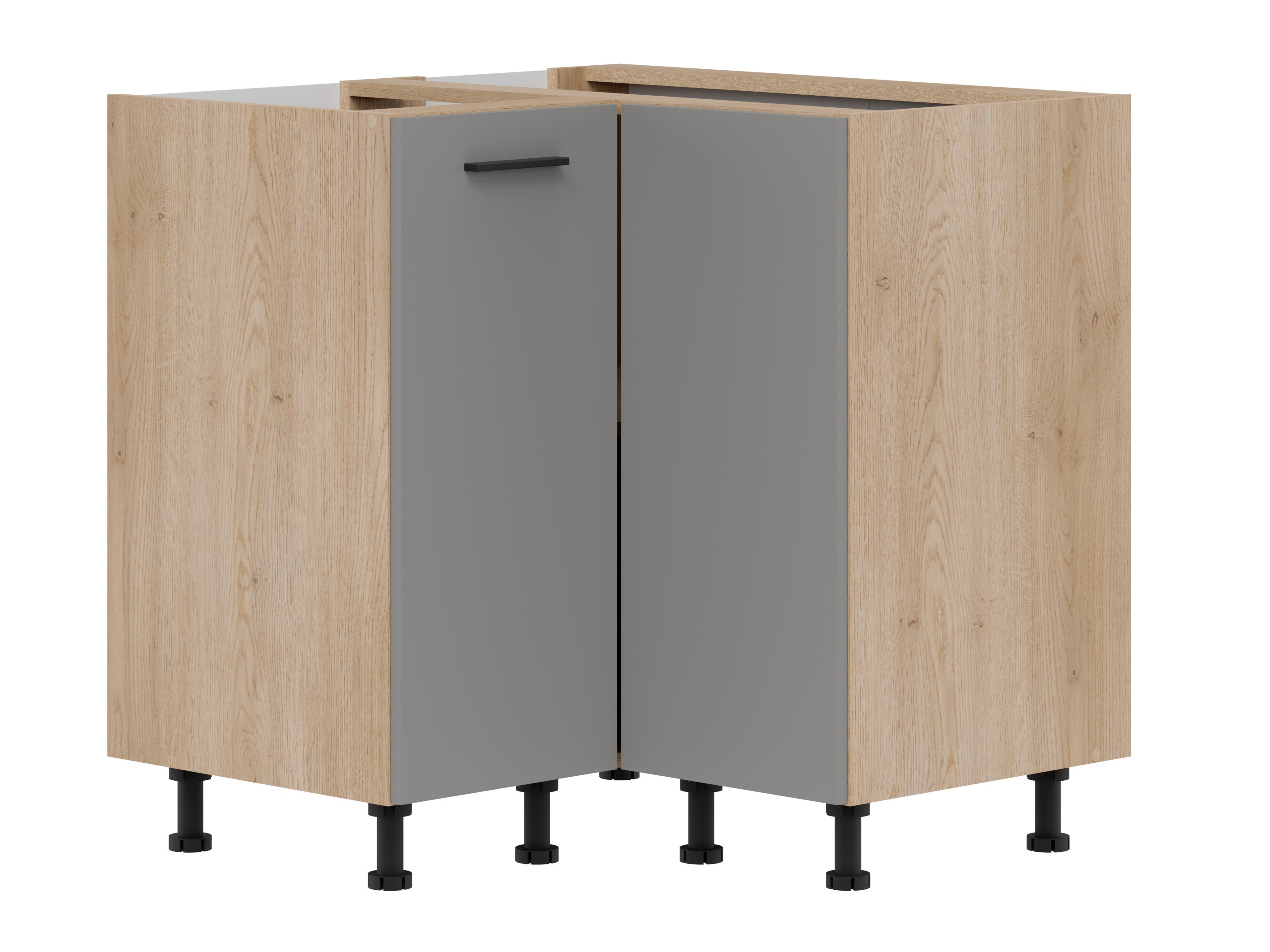 Modular corner cabinet Ati Grey 112