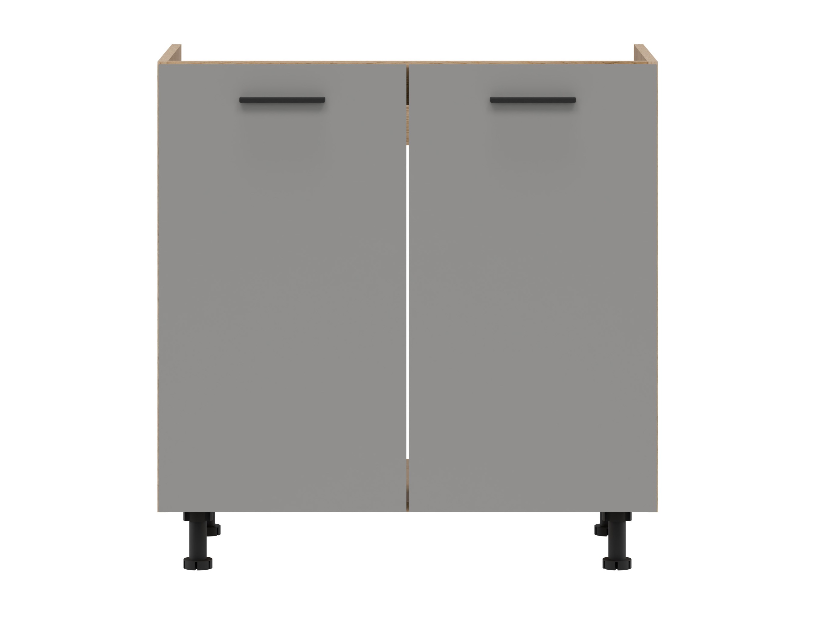 Modular sink cabinet with doors Ati Grey 110