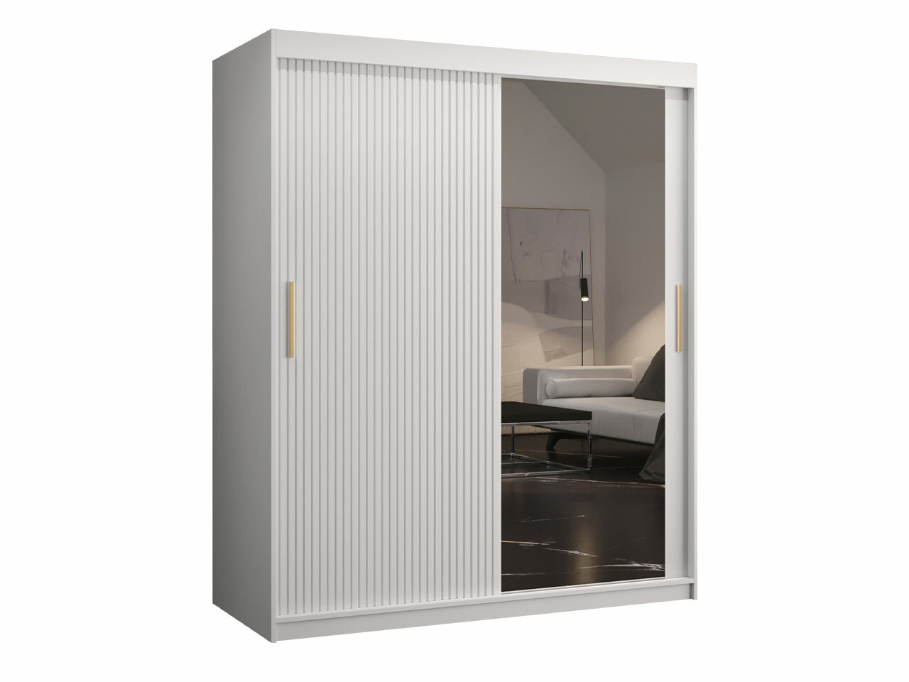 Wardrobe Hartford 402 (White)