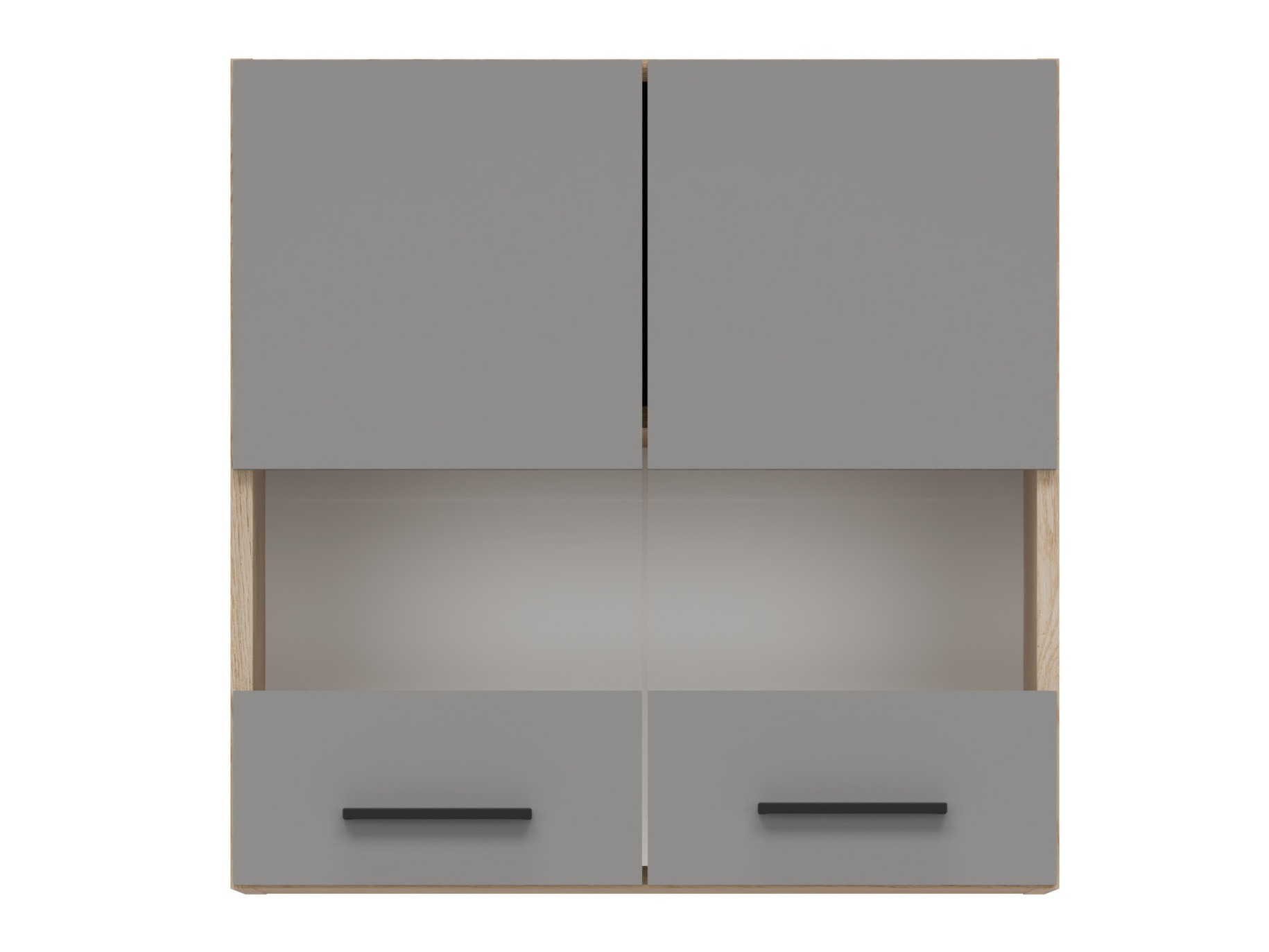 Modular wall cabinet Ati Grey 120