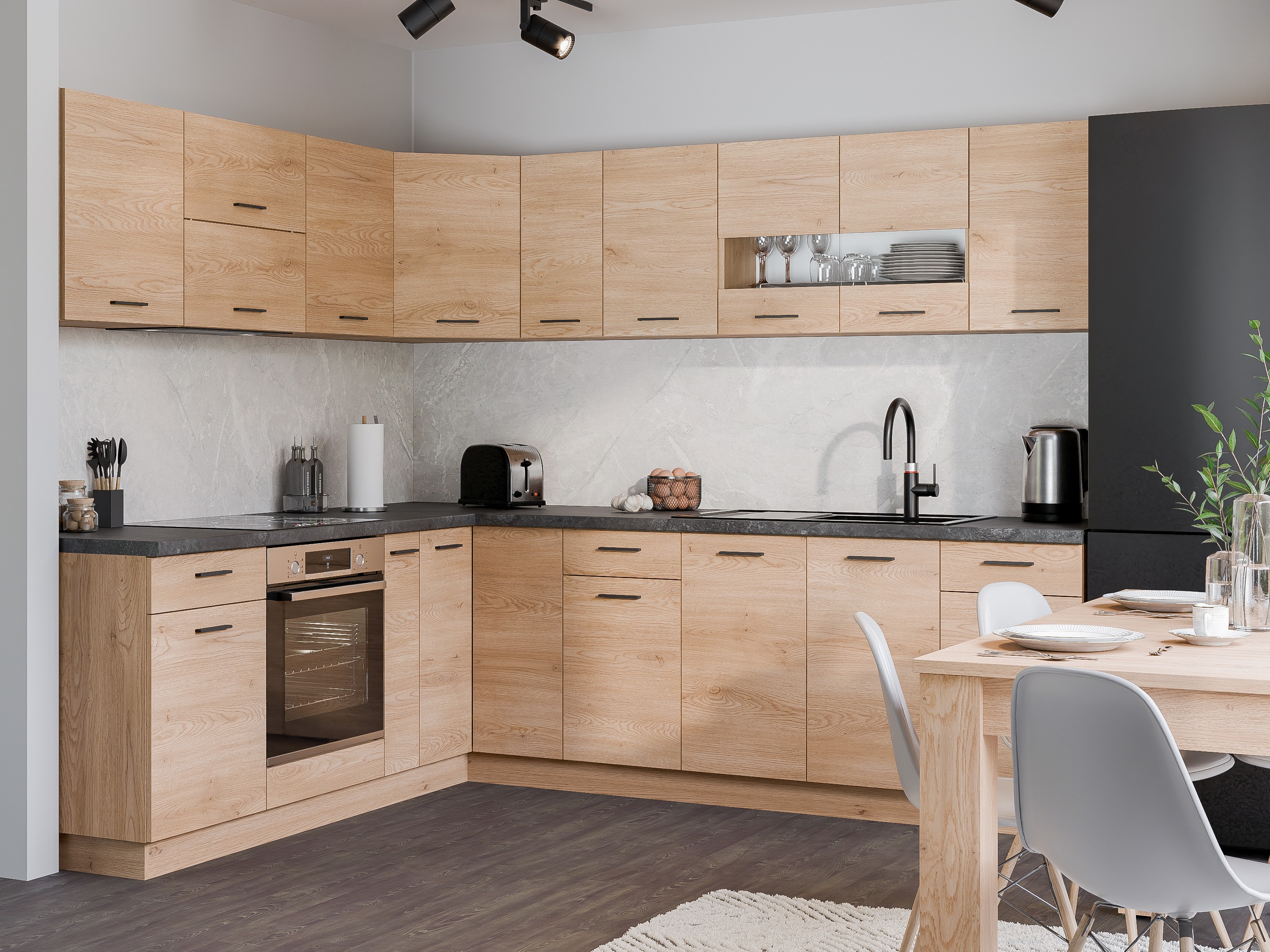 Modular wall cabinet Ati Torro 100