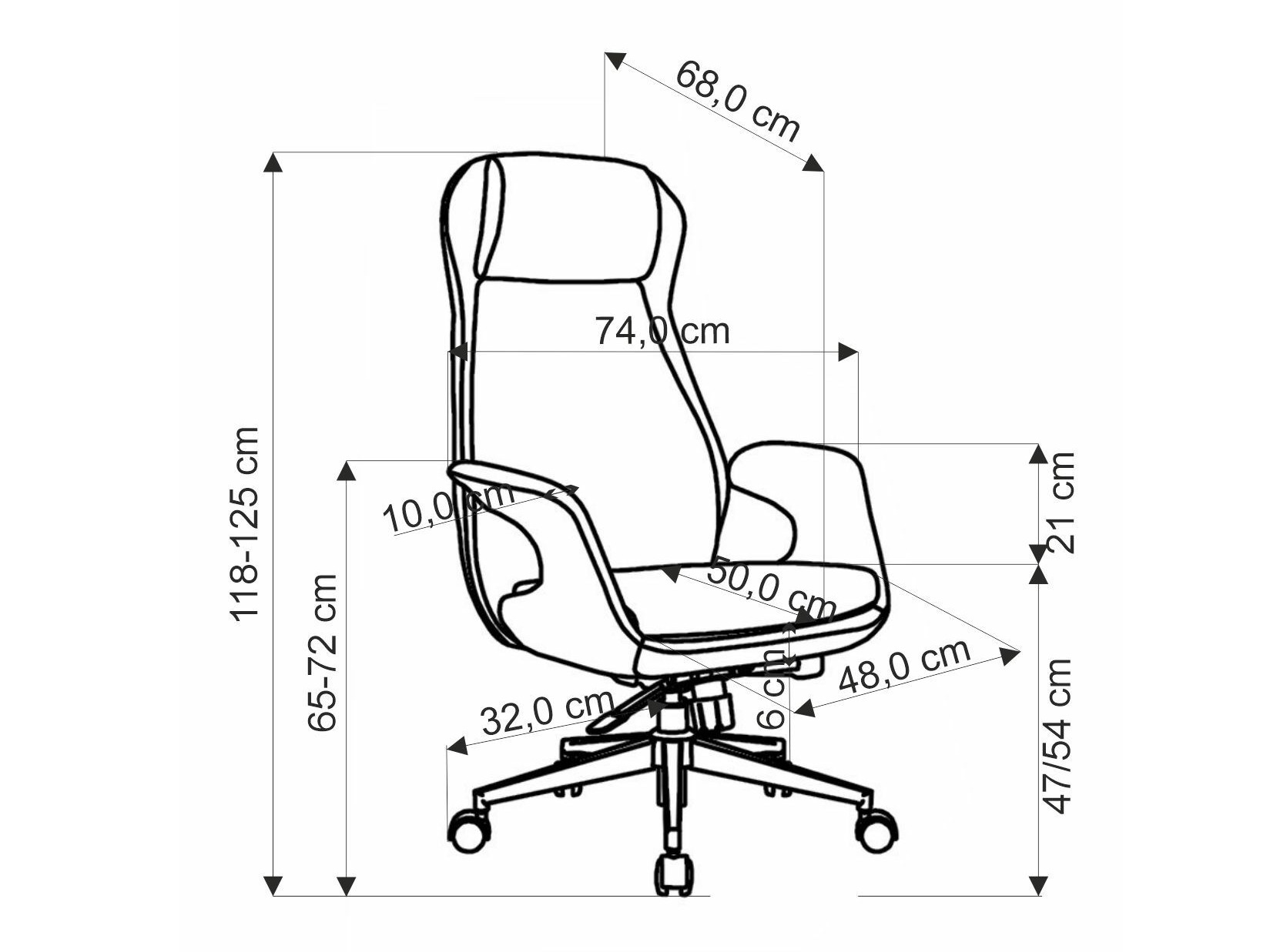 Office chair Houston 1604