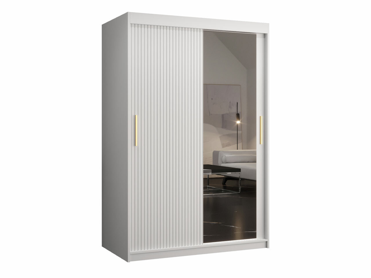 Wardrobe Hartford 401 (White)