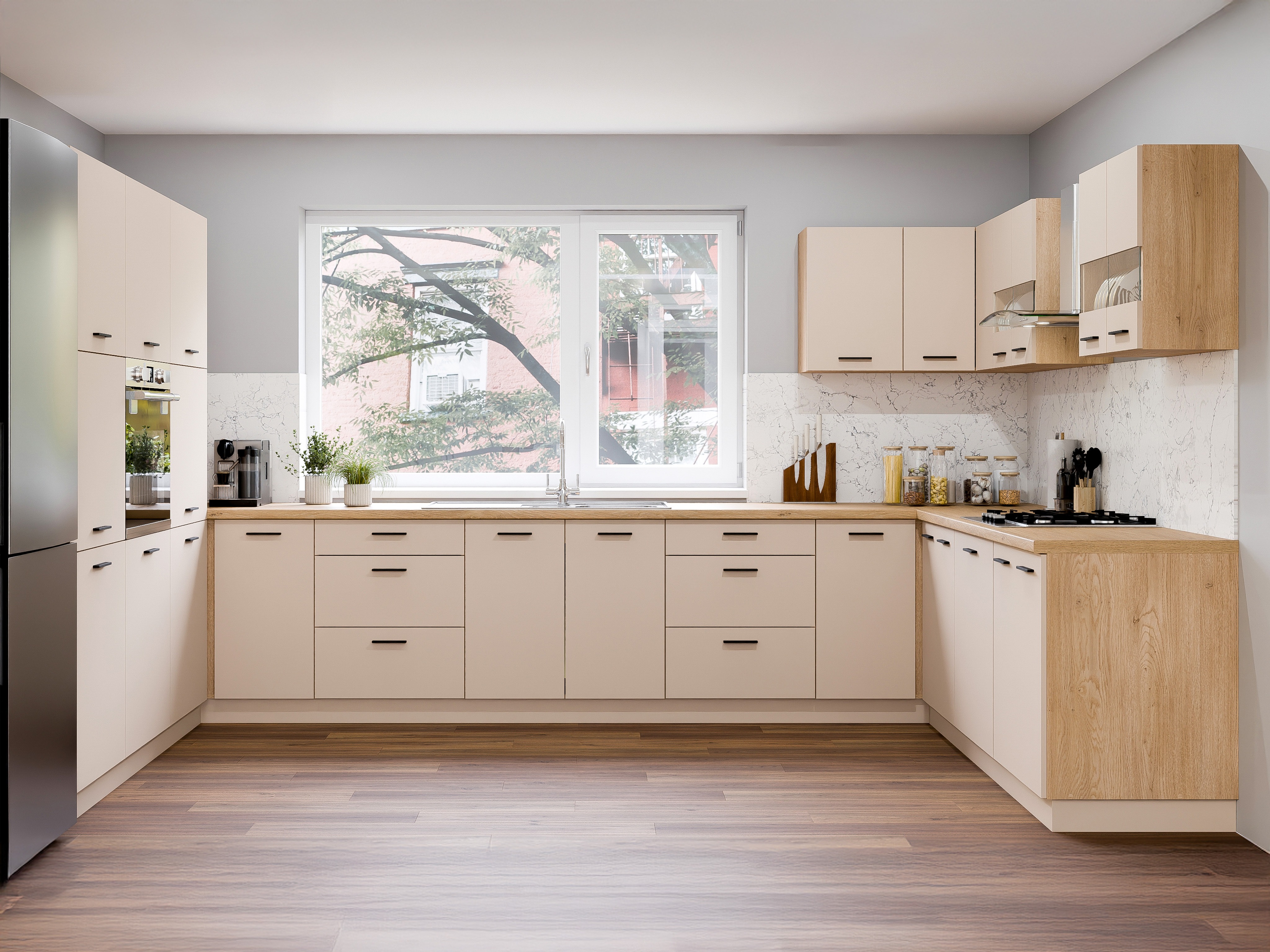Modular kitchen set Ati Cashmere 134