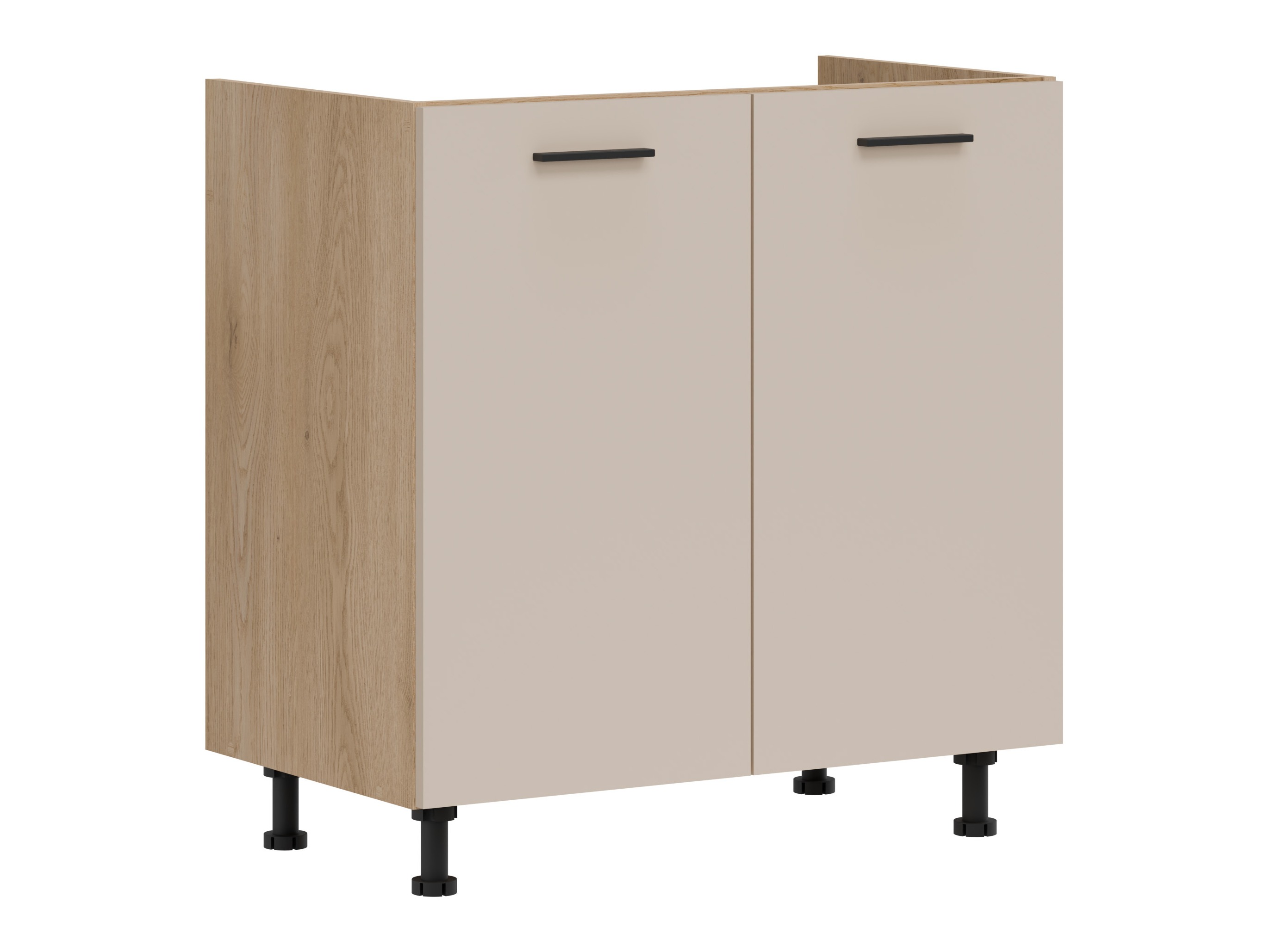 Modular sink cabinet with doors Ati Cashmere 122