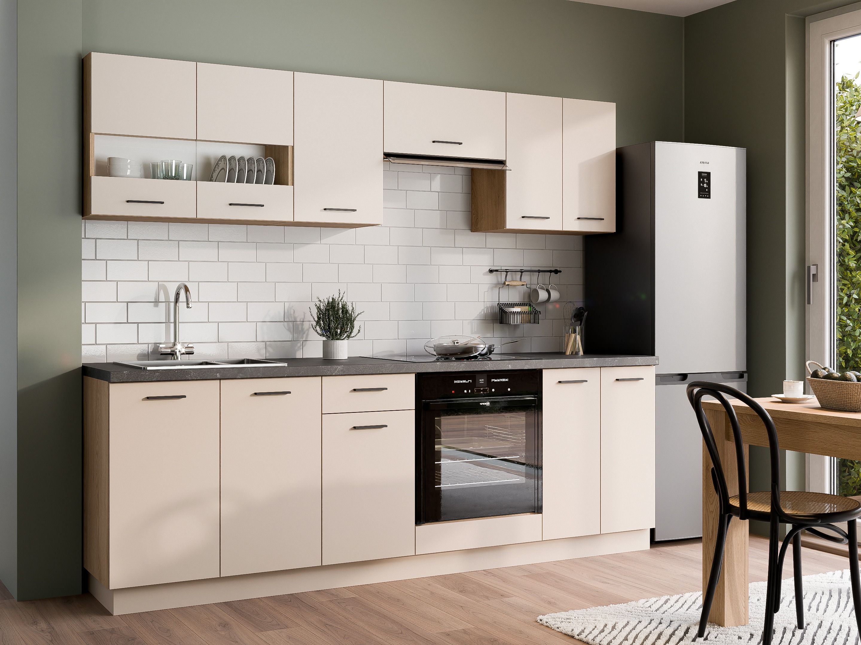 Modular wall cabinet Ati Cashmere 102