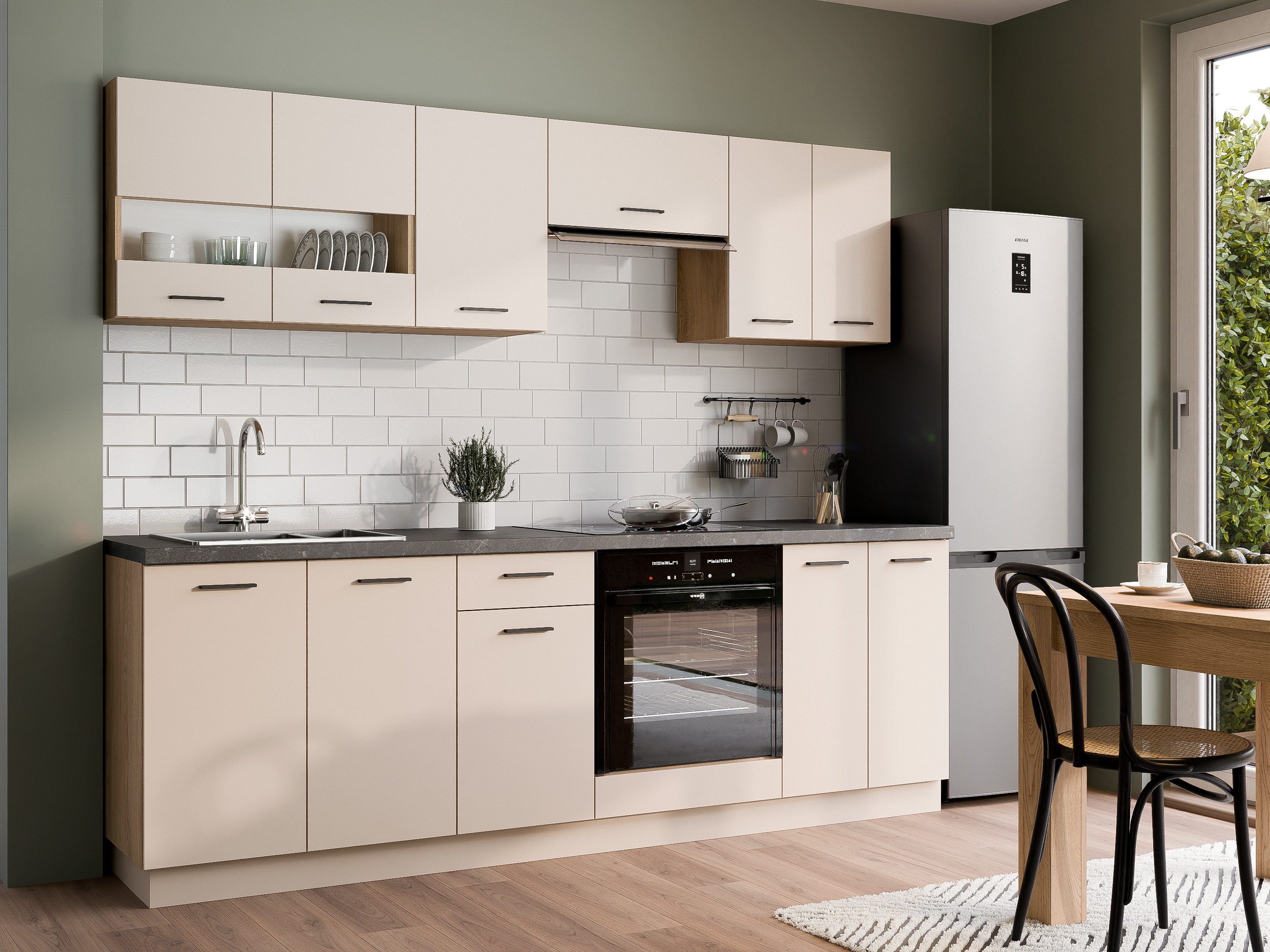 Modular wall cabinet Ati Cashmere 104