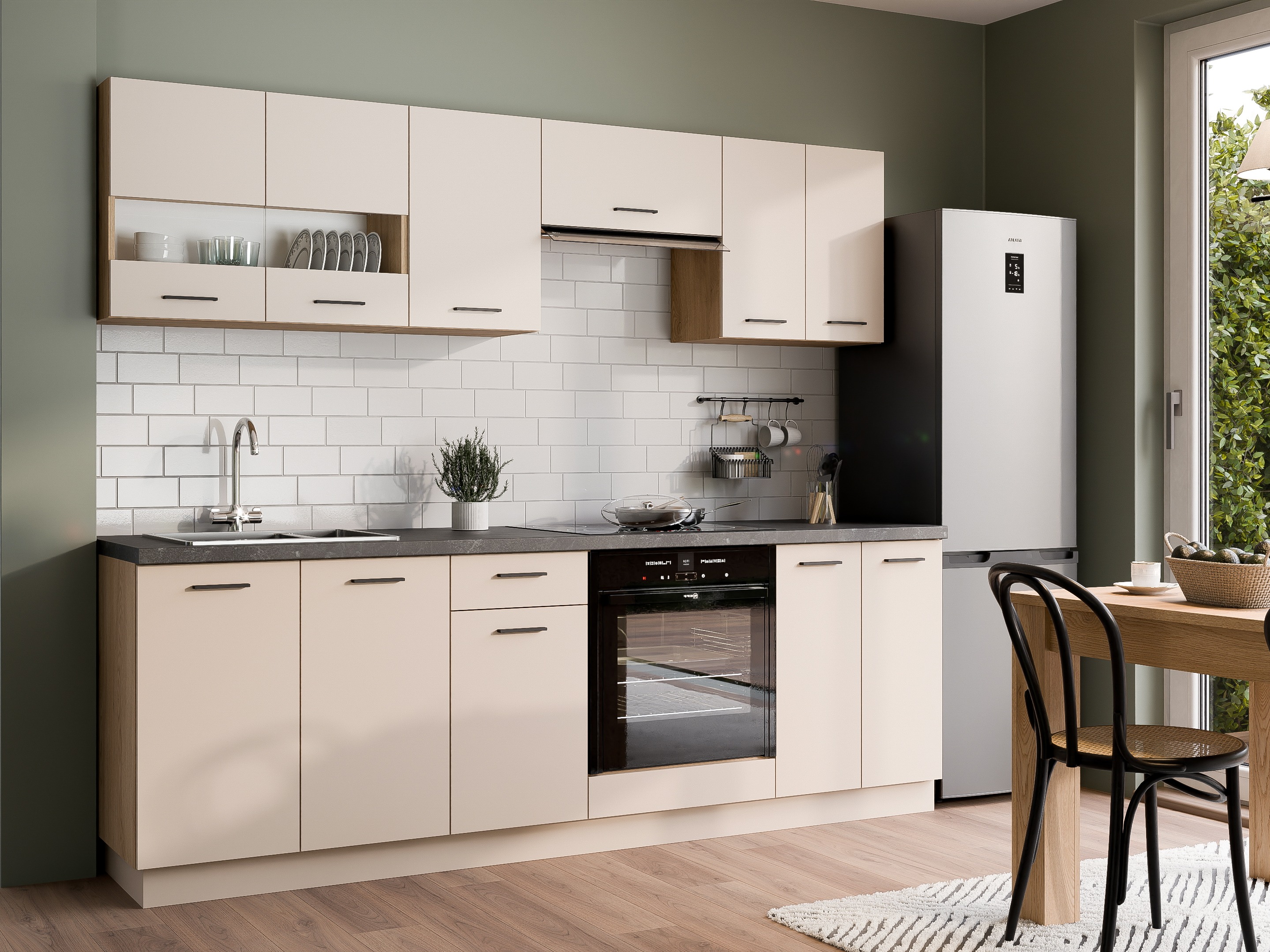 Modular wall cabinet Ati Cashmere 106