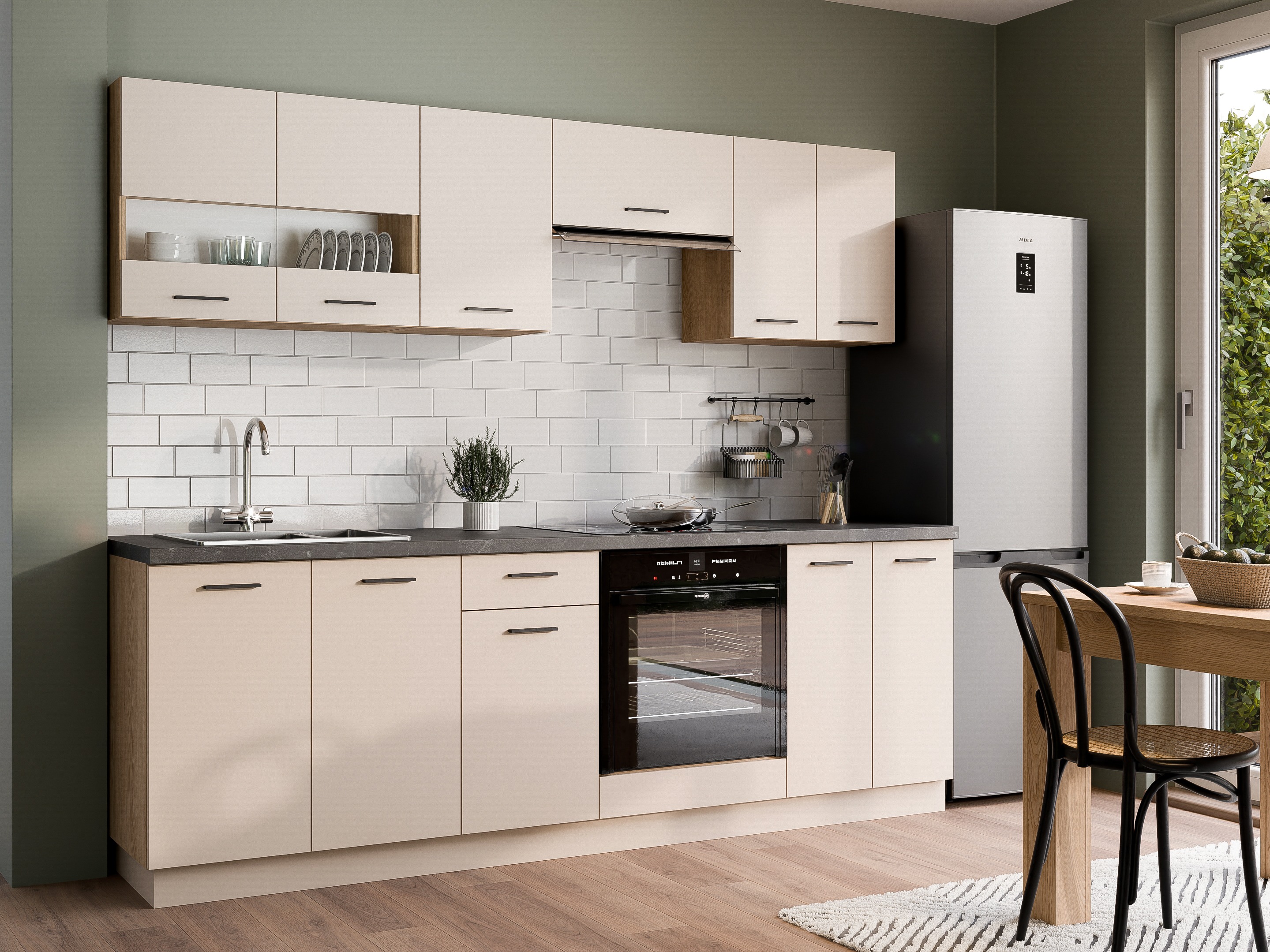 Modular wall cabinet Ati Cashmere 107