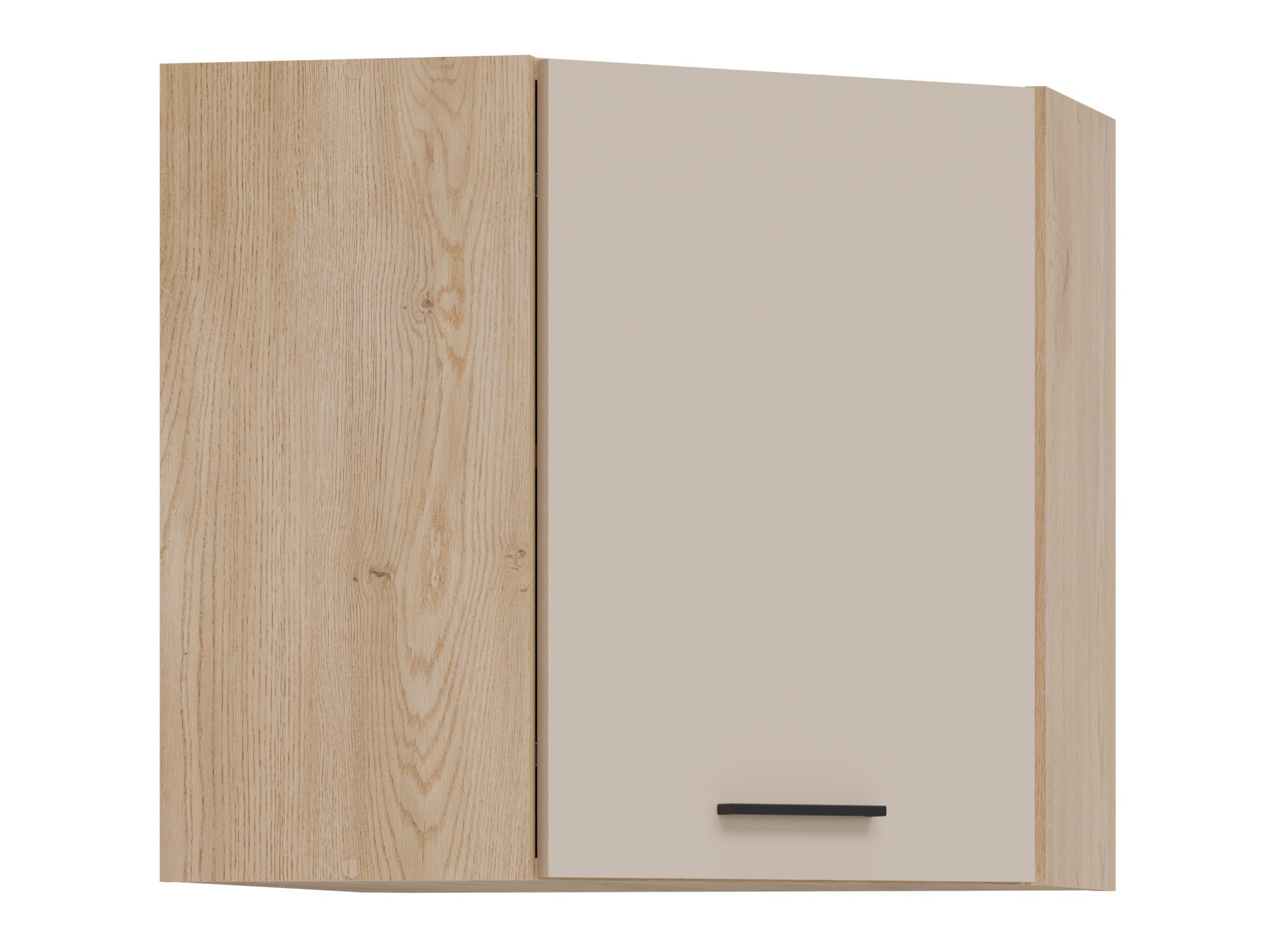 Modular wall-mounted corner cabinet Ati Cashmere 110