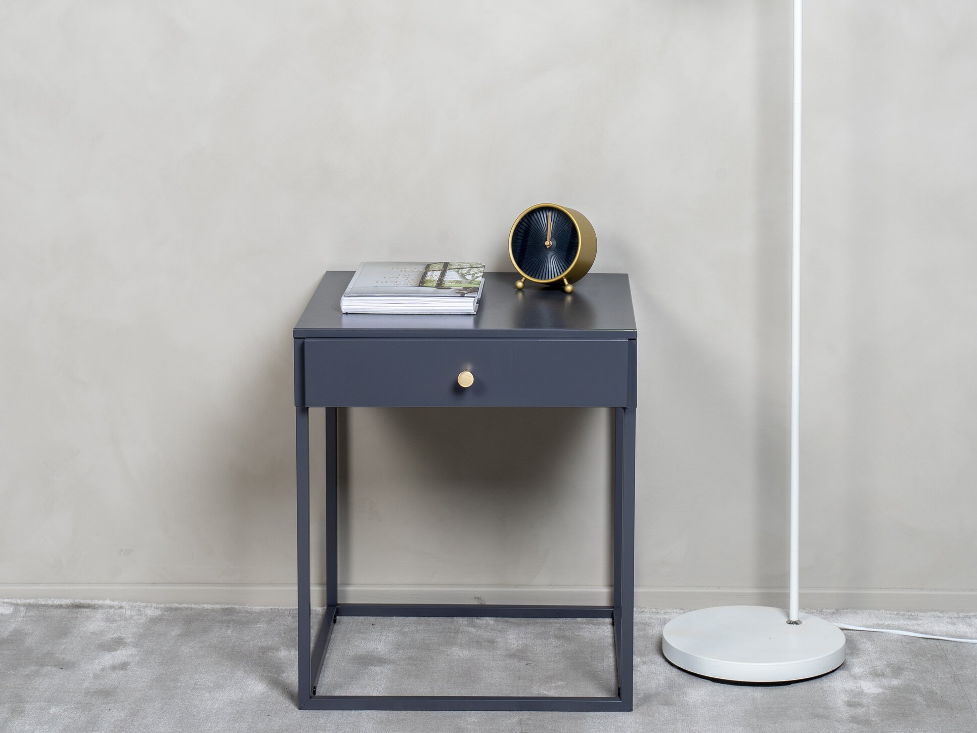 Bedside table Evasevu 104 (Grey)