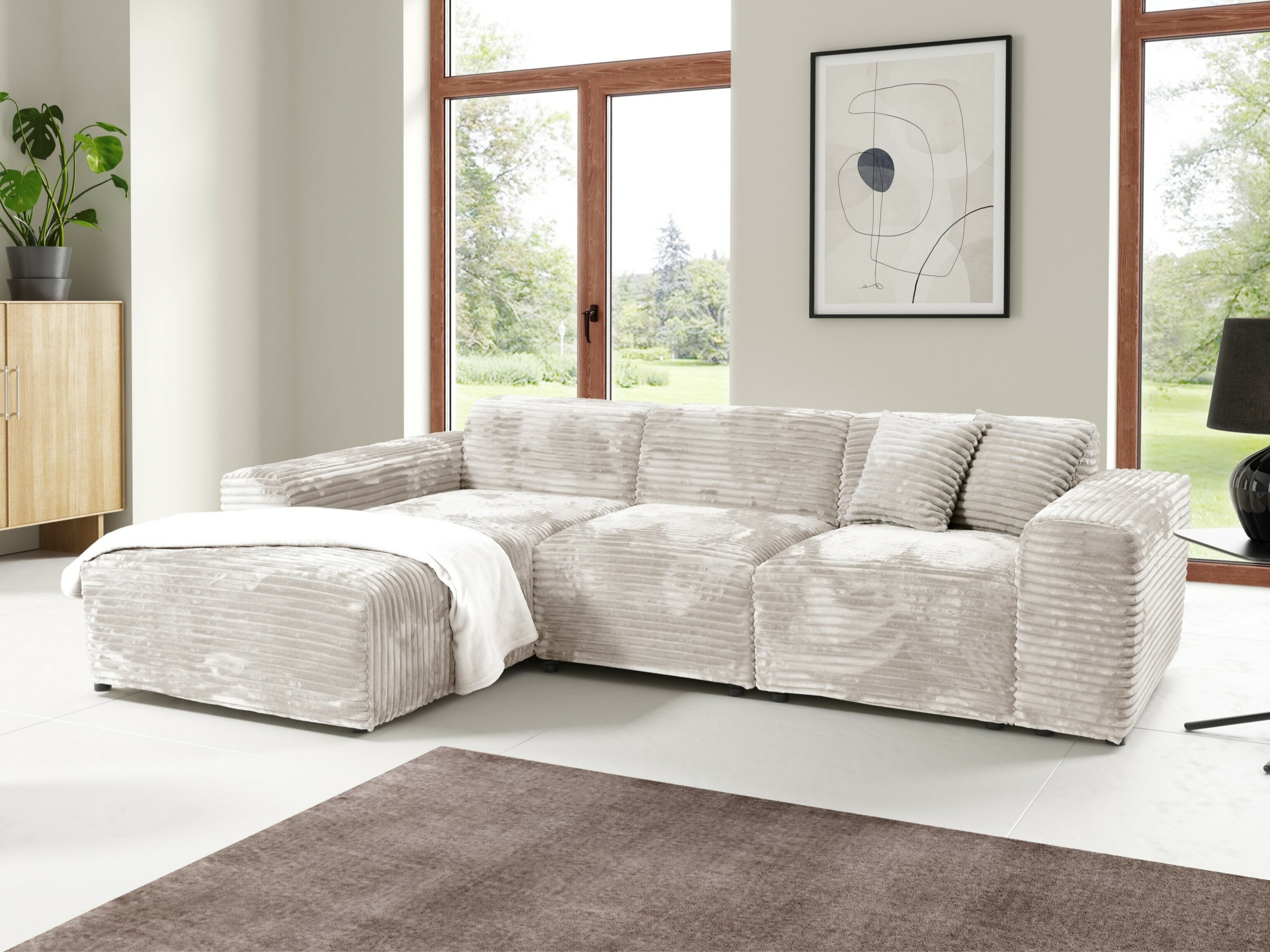 Corner sofa Franklin 137 (Tilia 01)