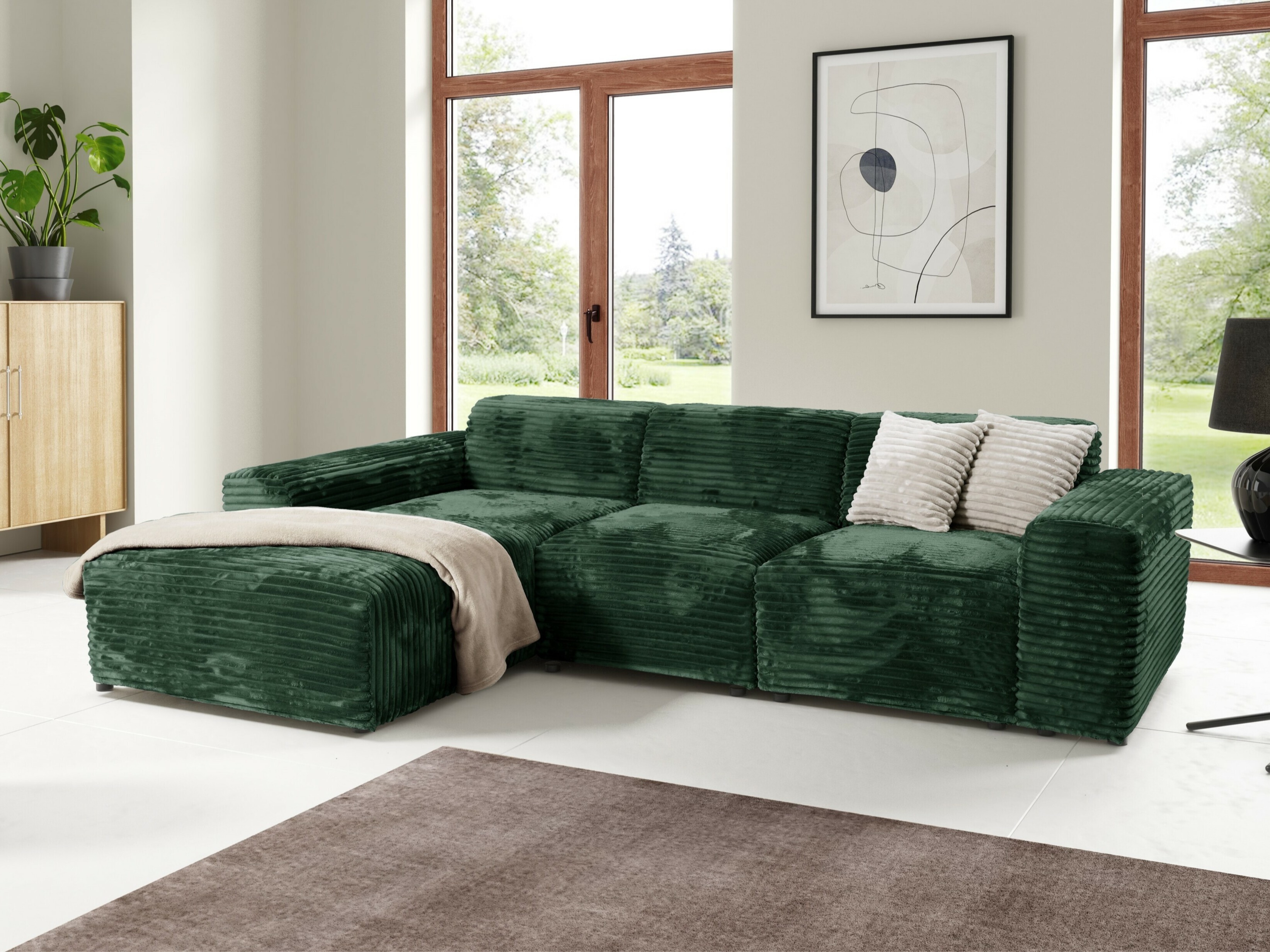 Corner sofa Franklin 137 (Tilia 39)