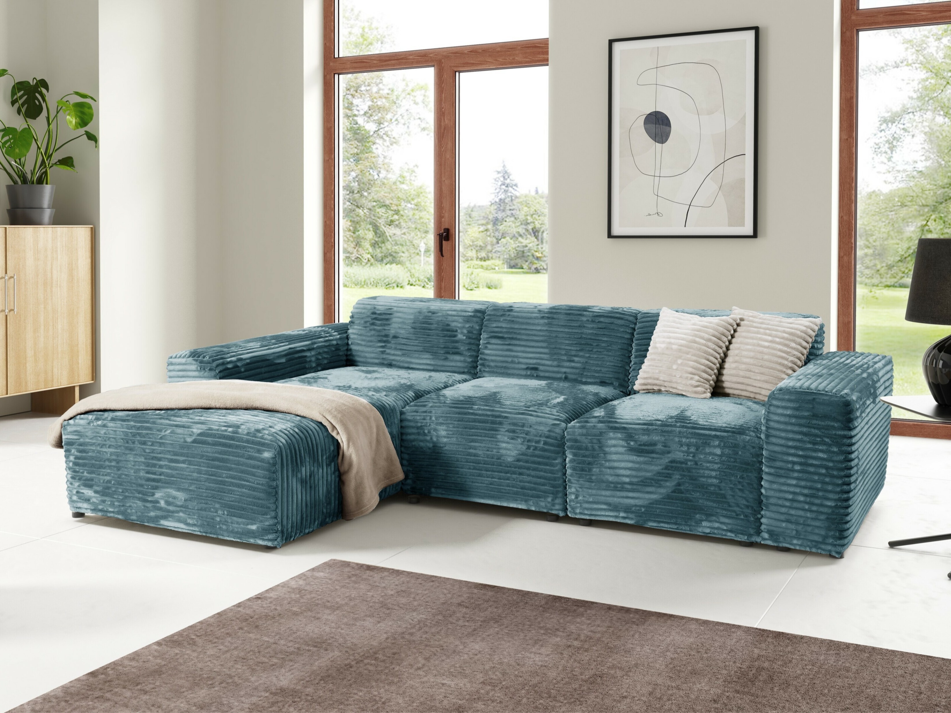 Corner sofa Franklin 137 (Tilia 75)