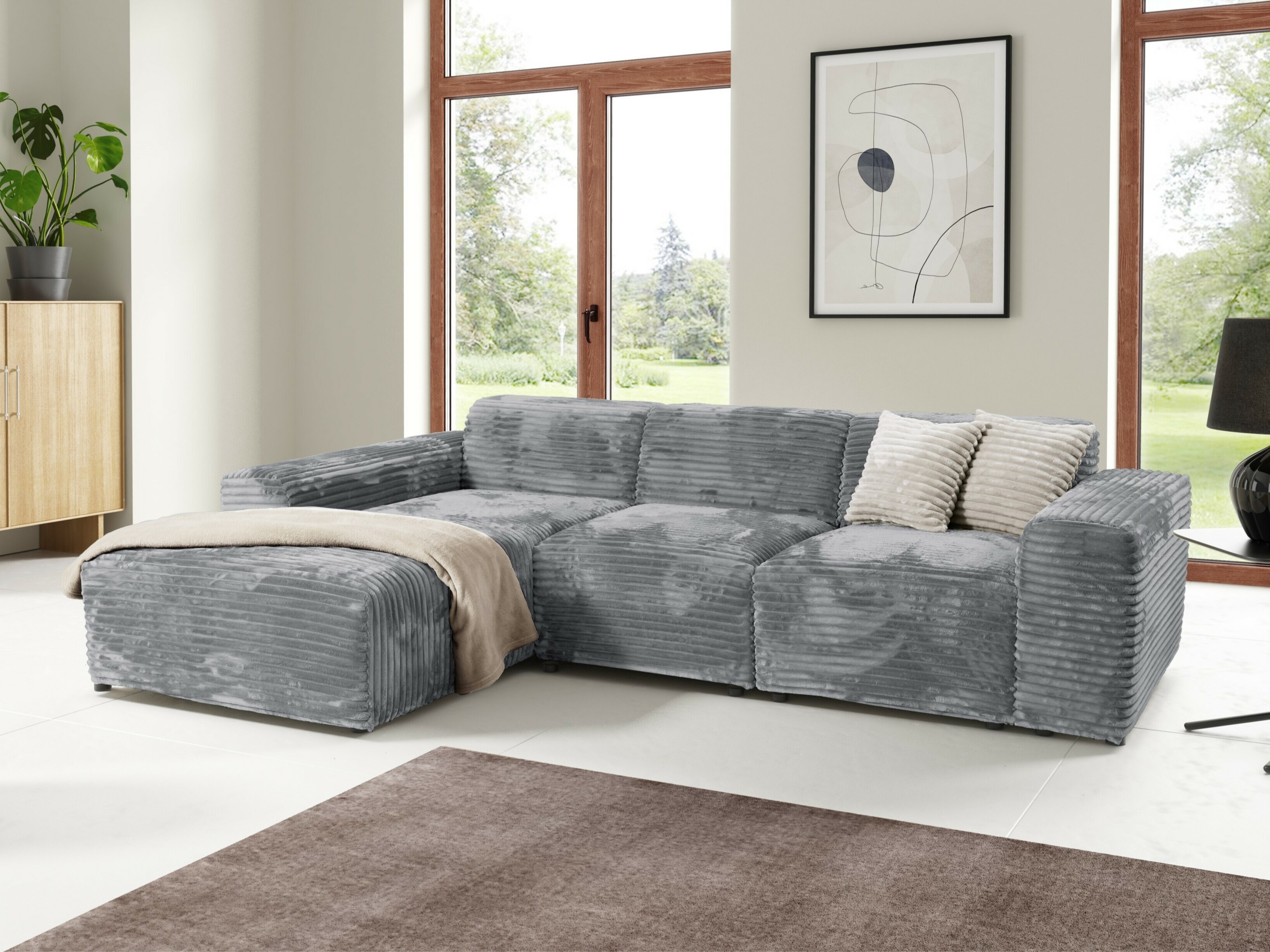 Corner sofa Franklin 137 (Tilia 90)
