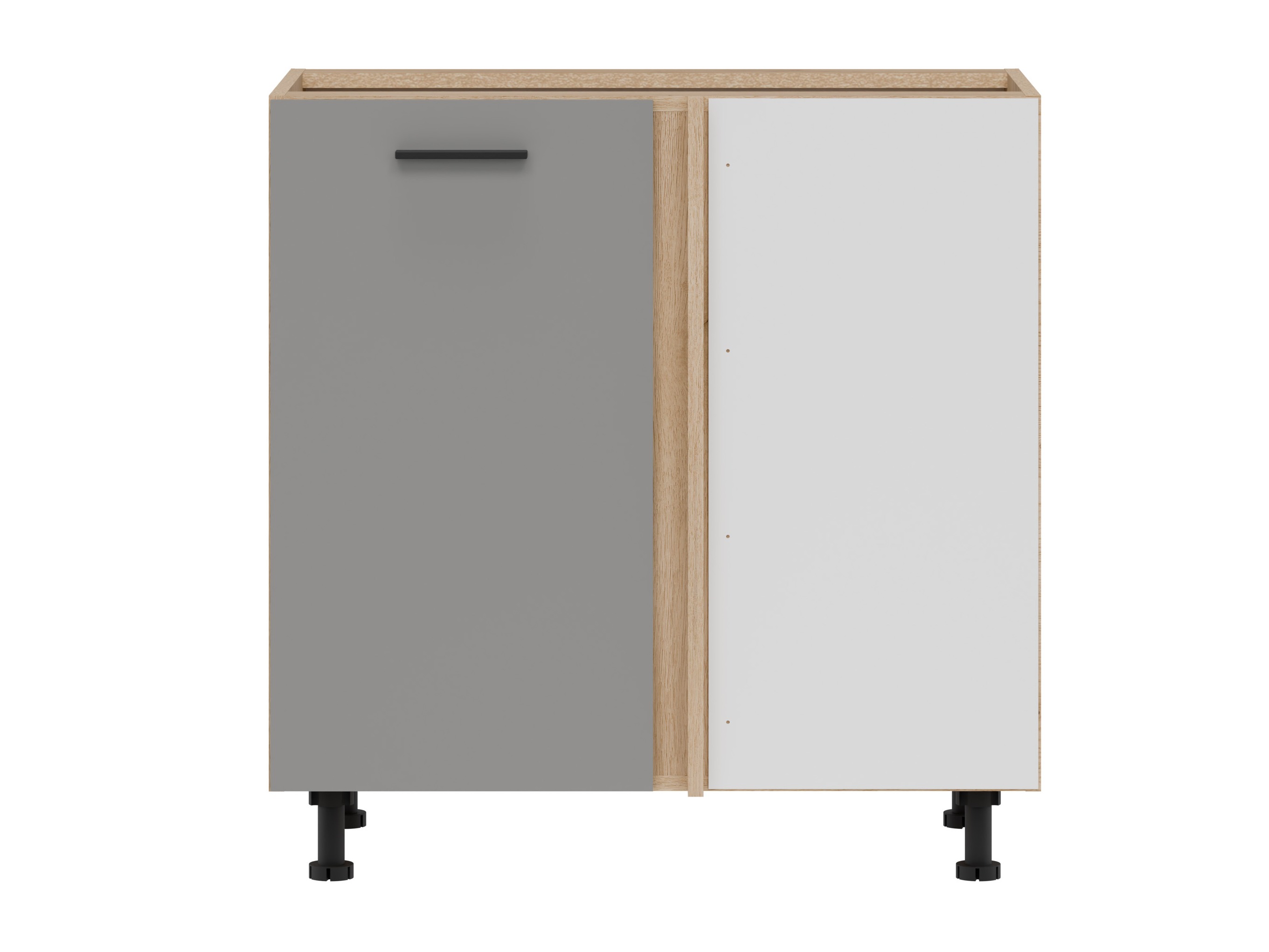 Modular corner cabinet Ati Grey 130