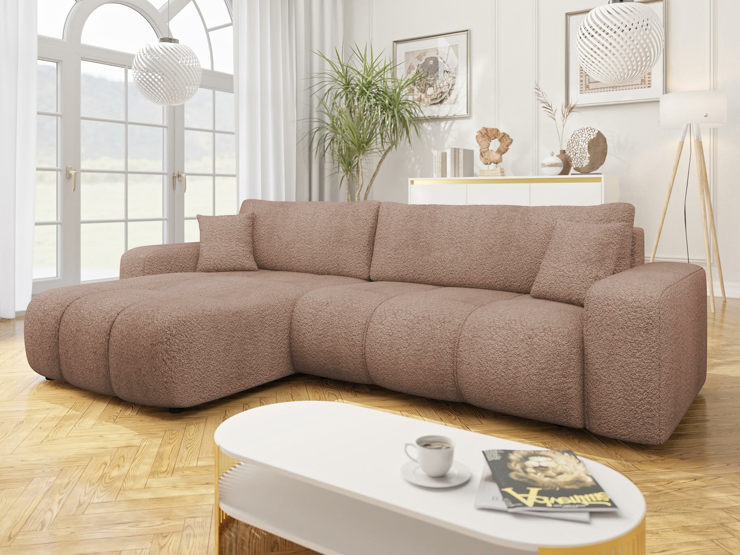 Corner sofa Comfivo 425 (Coral 45)