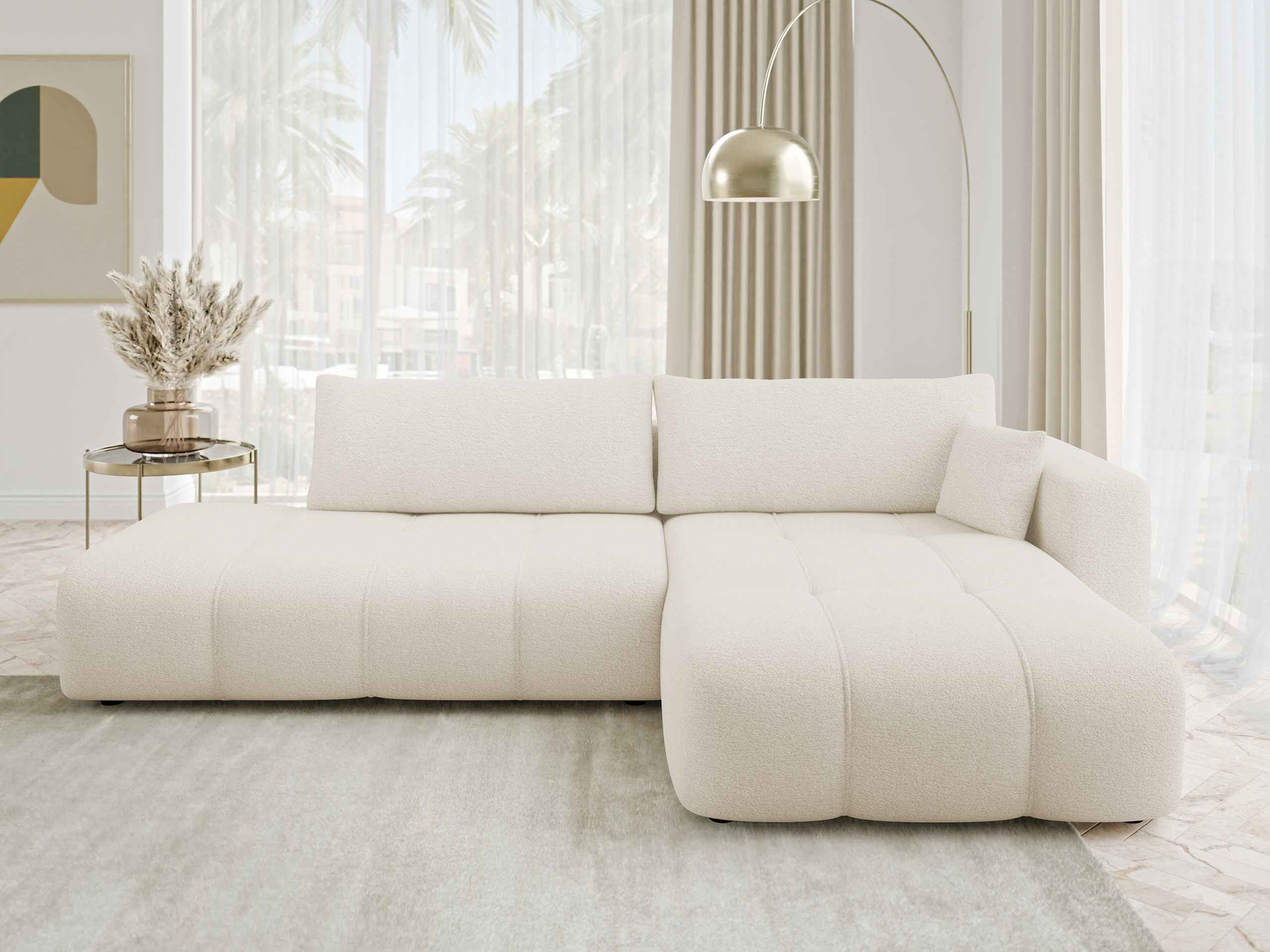 Corner sofa Comfivo 471 (Velo 621)