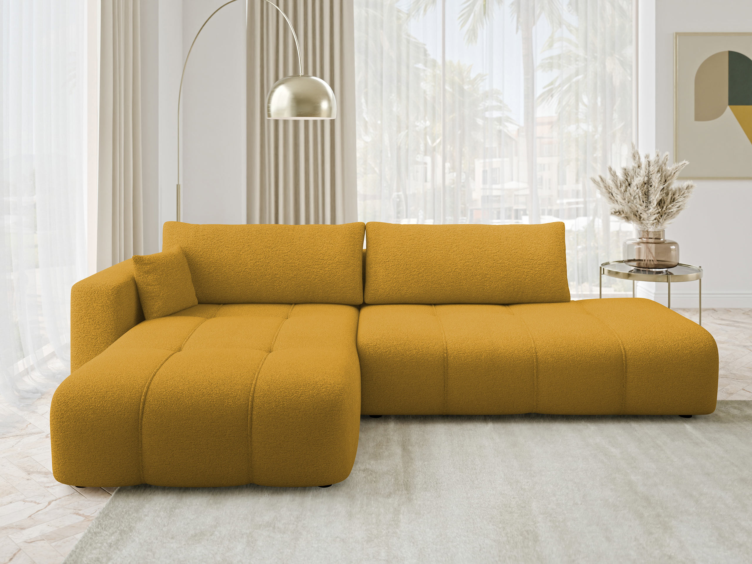 Corner sofa Comfivo 471 (Velo 626)