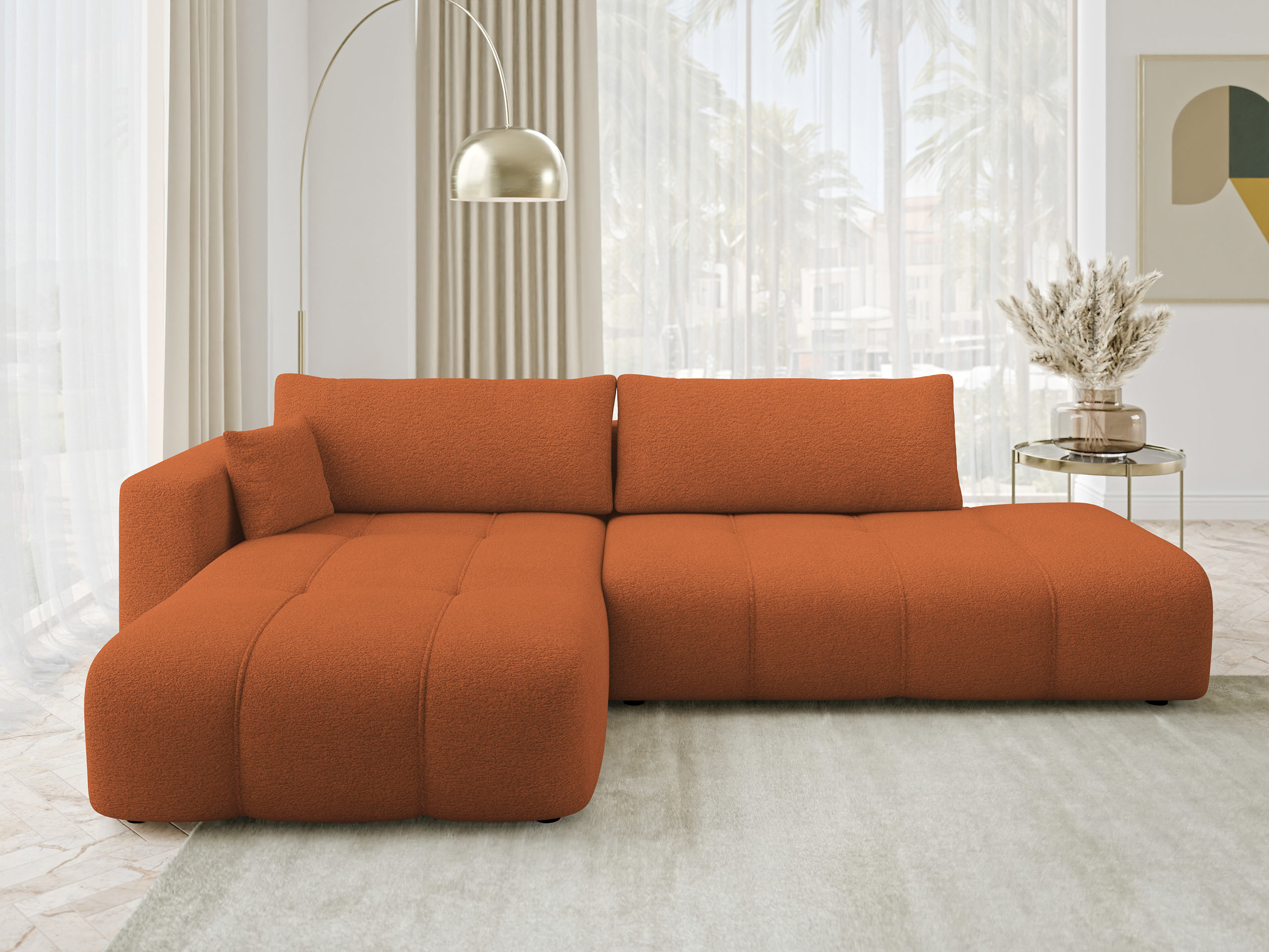 Corner sofa Comfivo 471 (Velo 627)