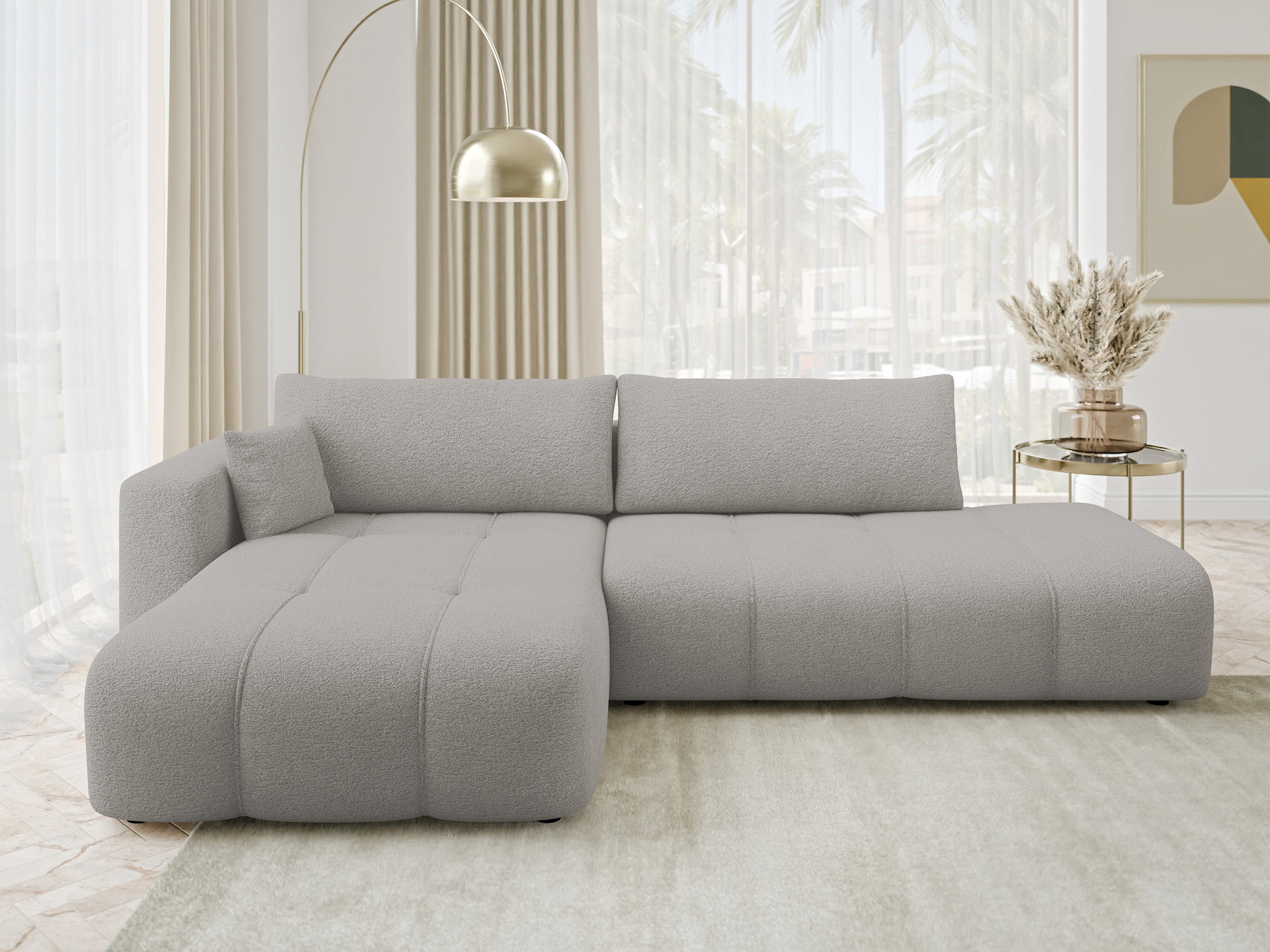Corner sofa Comfivo 471 (Velo 633)