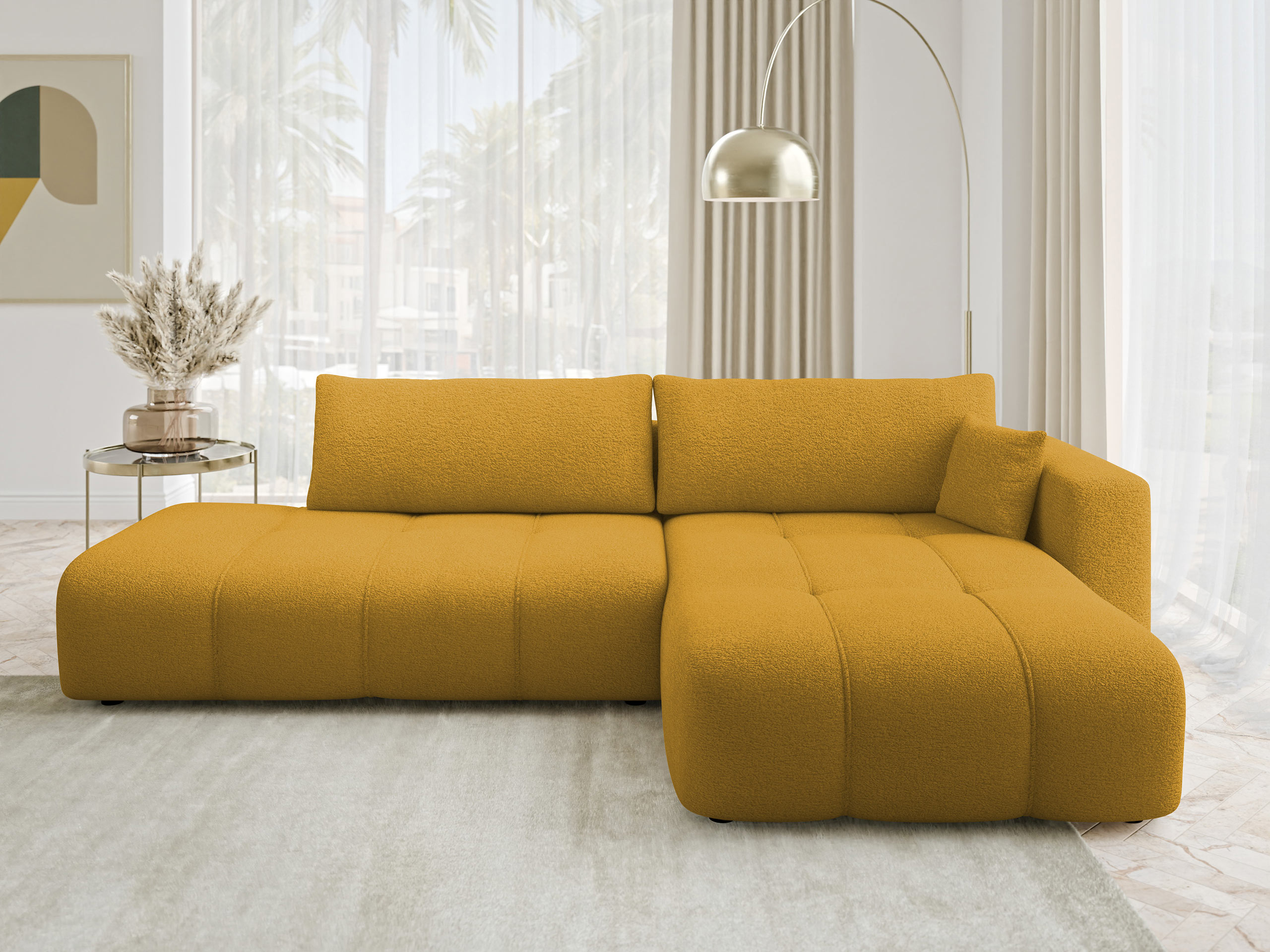 Corner sofa Comfivo Laurus III (Velo 626)